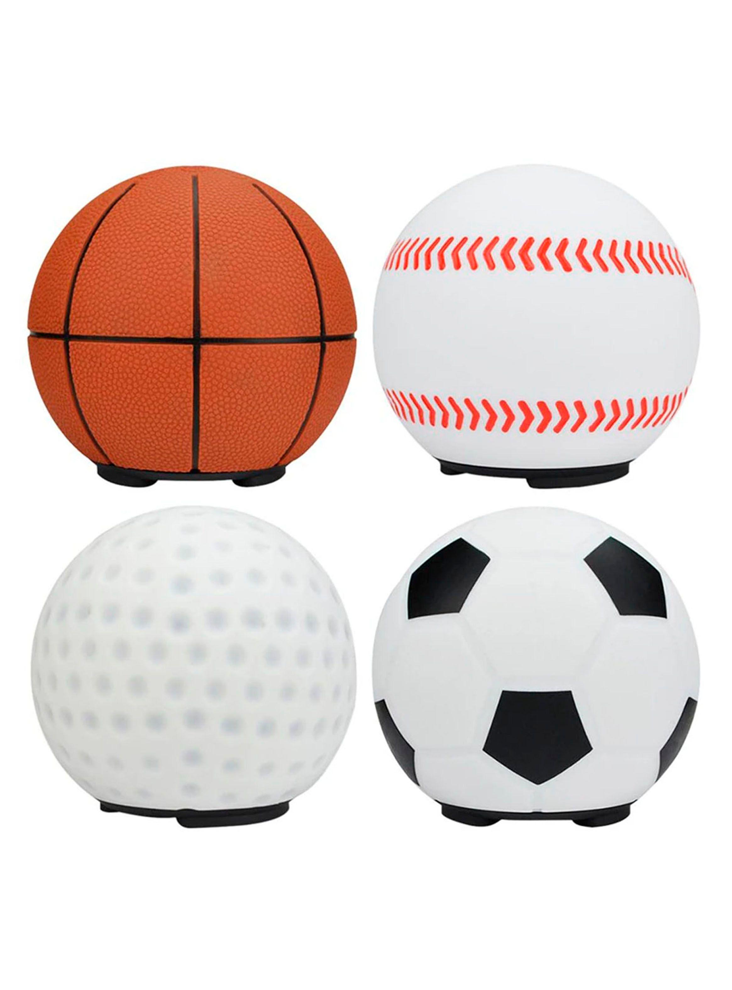 Parlante Bluetooth USB Micro SD Diseño Deportivo Baseball-3