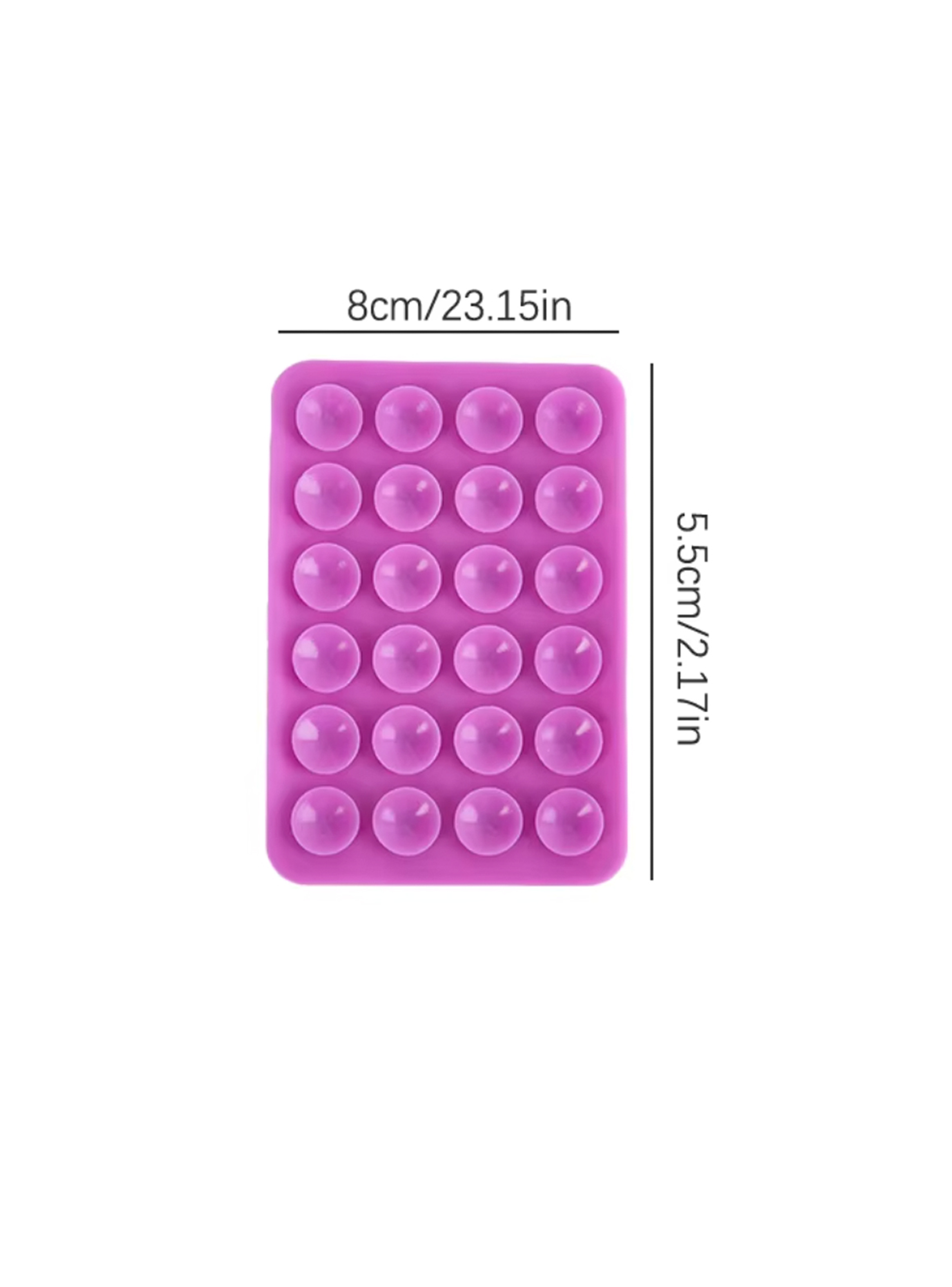 Soporte De Silicona Con Ventosa Doble Para Carcasa /Celular-3