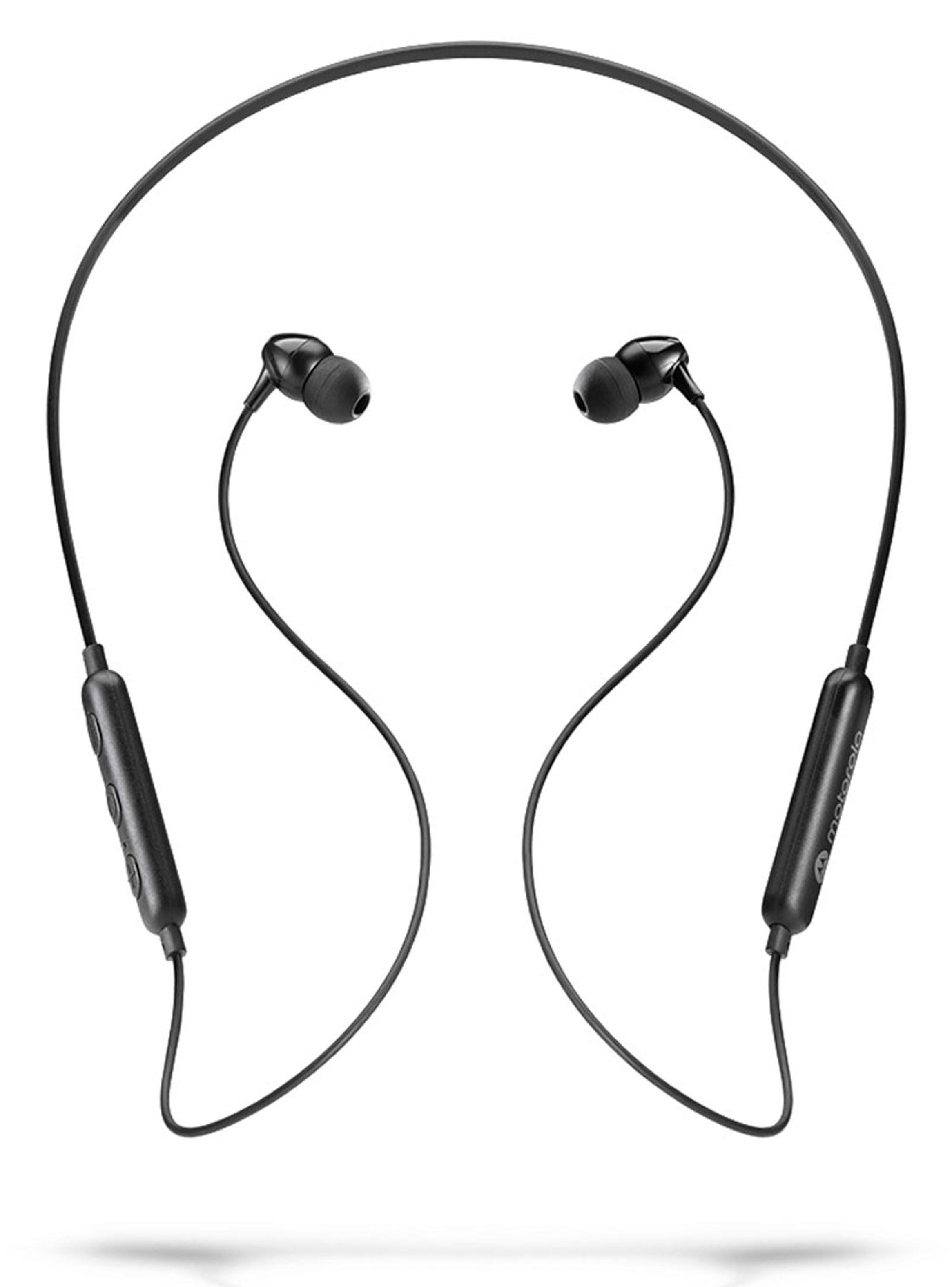 Audífonos Deportivos Inalámbricos Bluetooth Motorola Negro-0