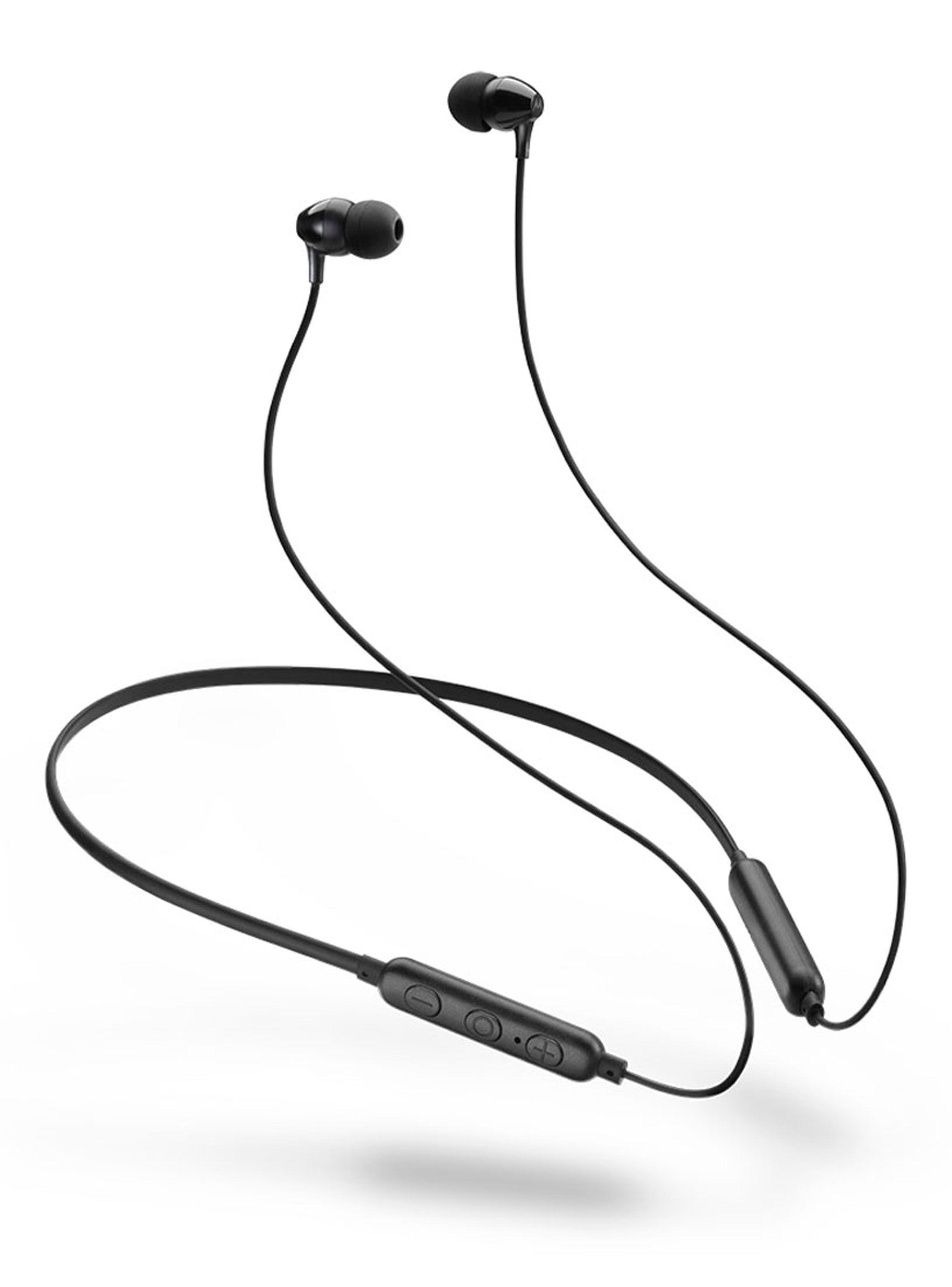 Audífonos Deportivos Inalámbricos Bluetooth Motorola Negro-1