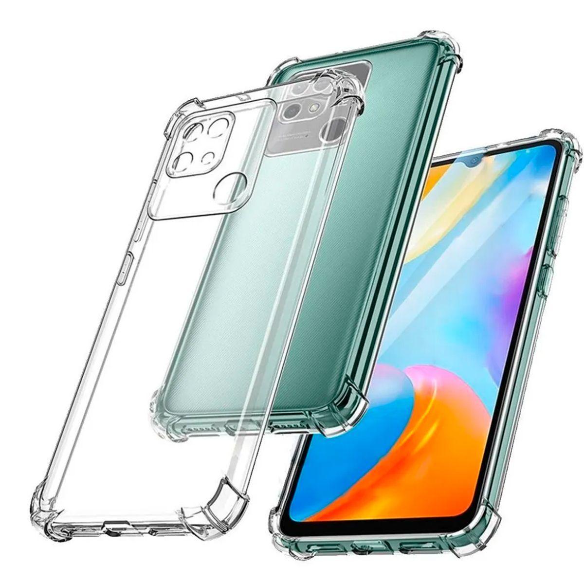Carcasa Para Xiaomi Redmi 10c Transparente Reforzado-0
