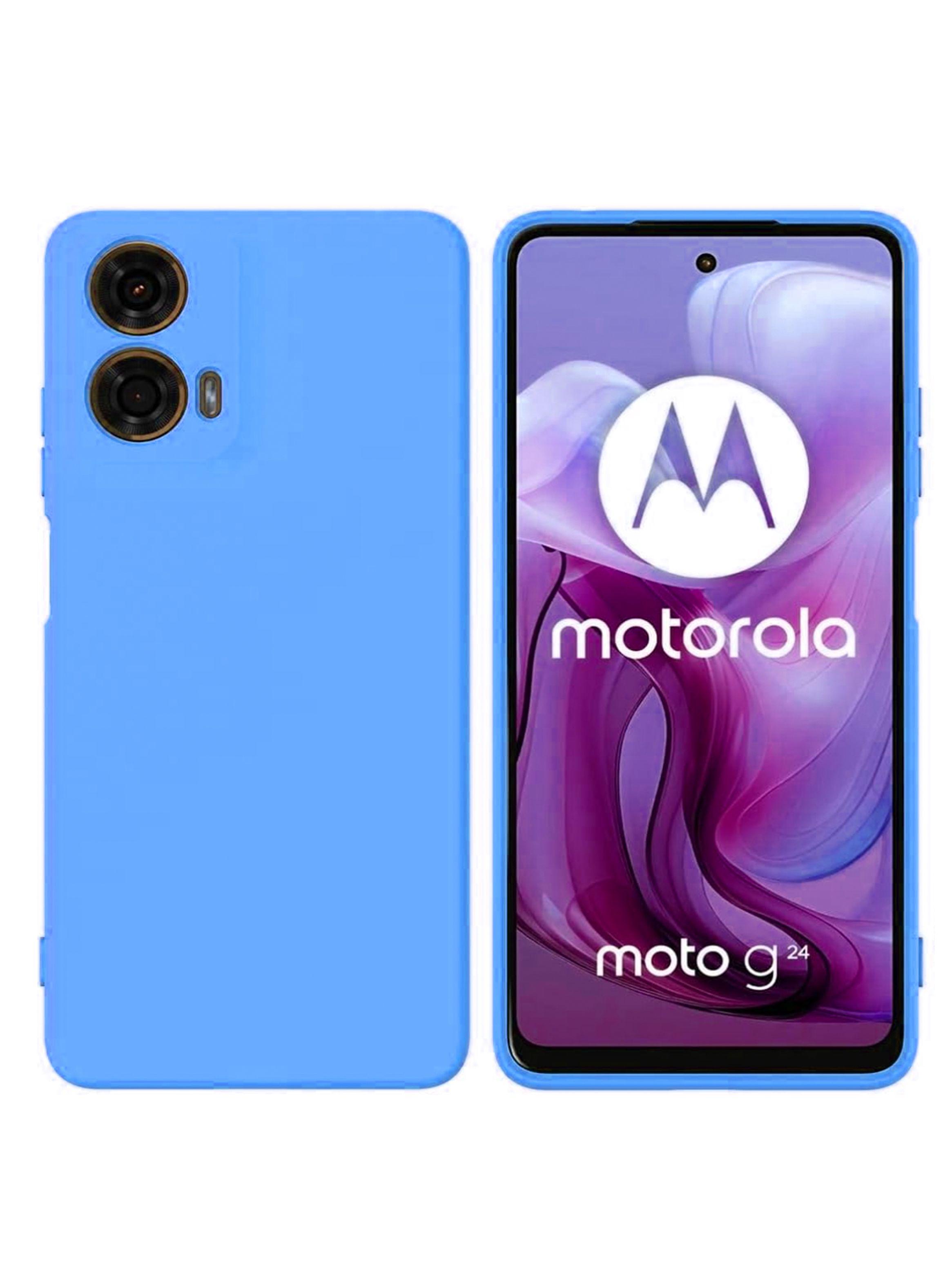 Carcasa Para Motorola G24 Power Azul-0