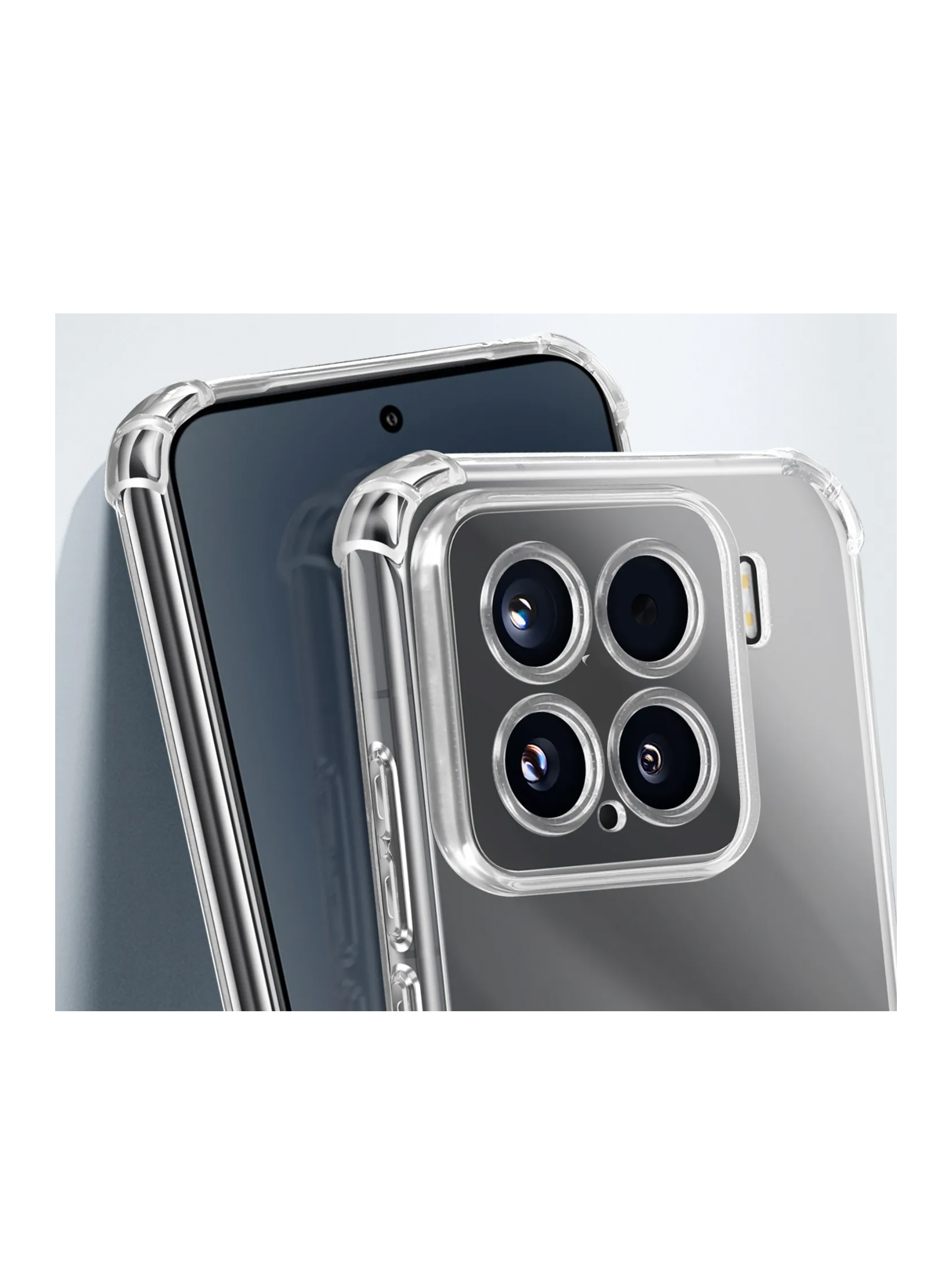 Carcasa Transparente Reforzada Mica Antiespia Para Xiaomi 15-3