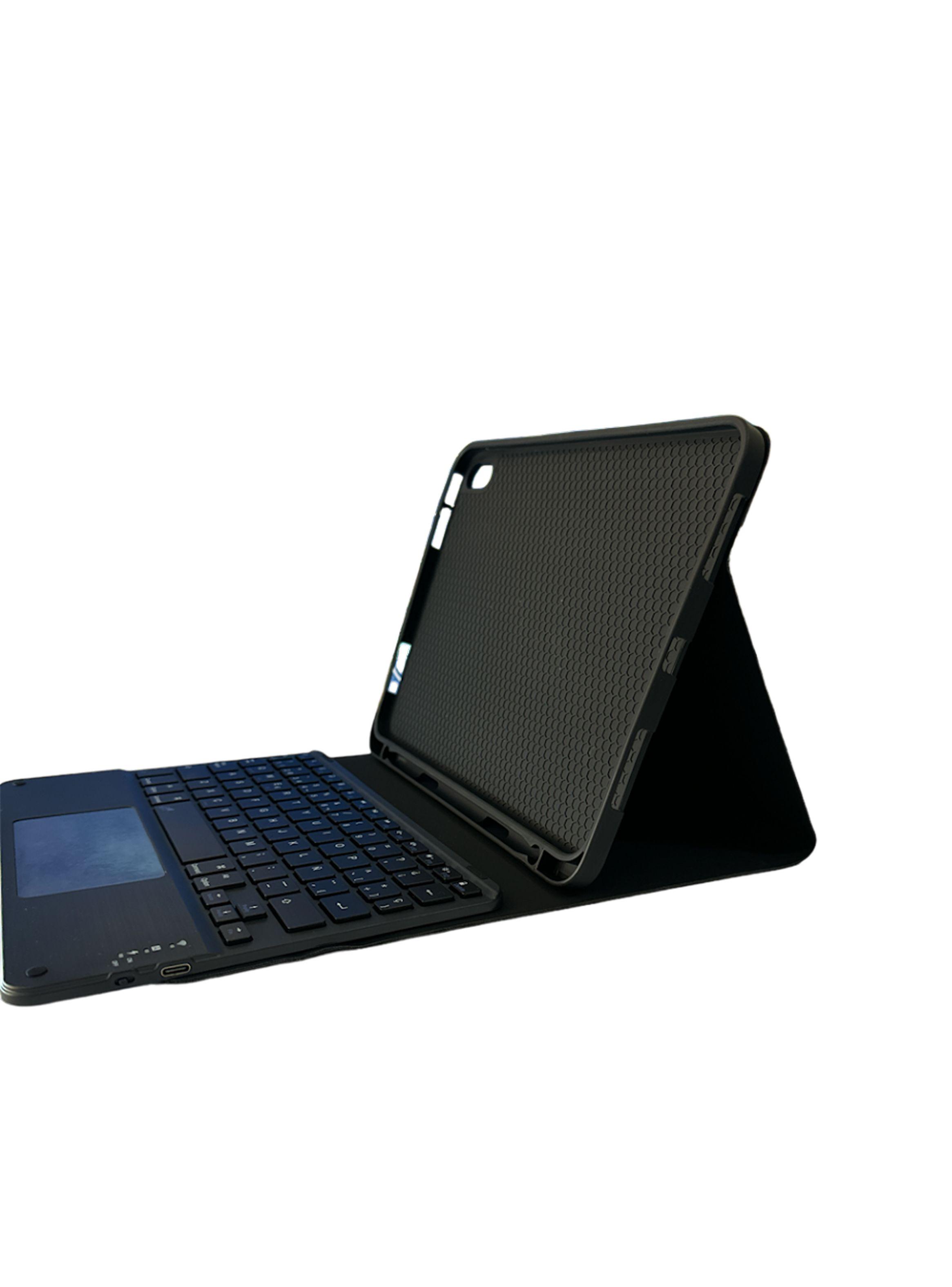 Funda Para iPad 10.9 10ma 2022 Teclado Español Touchpad Bk-2