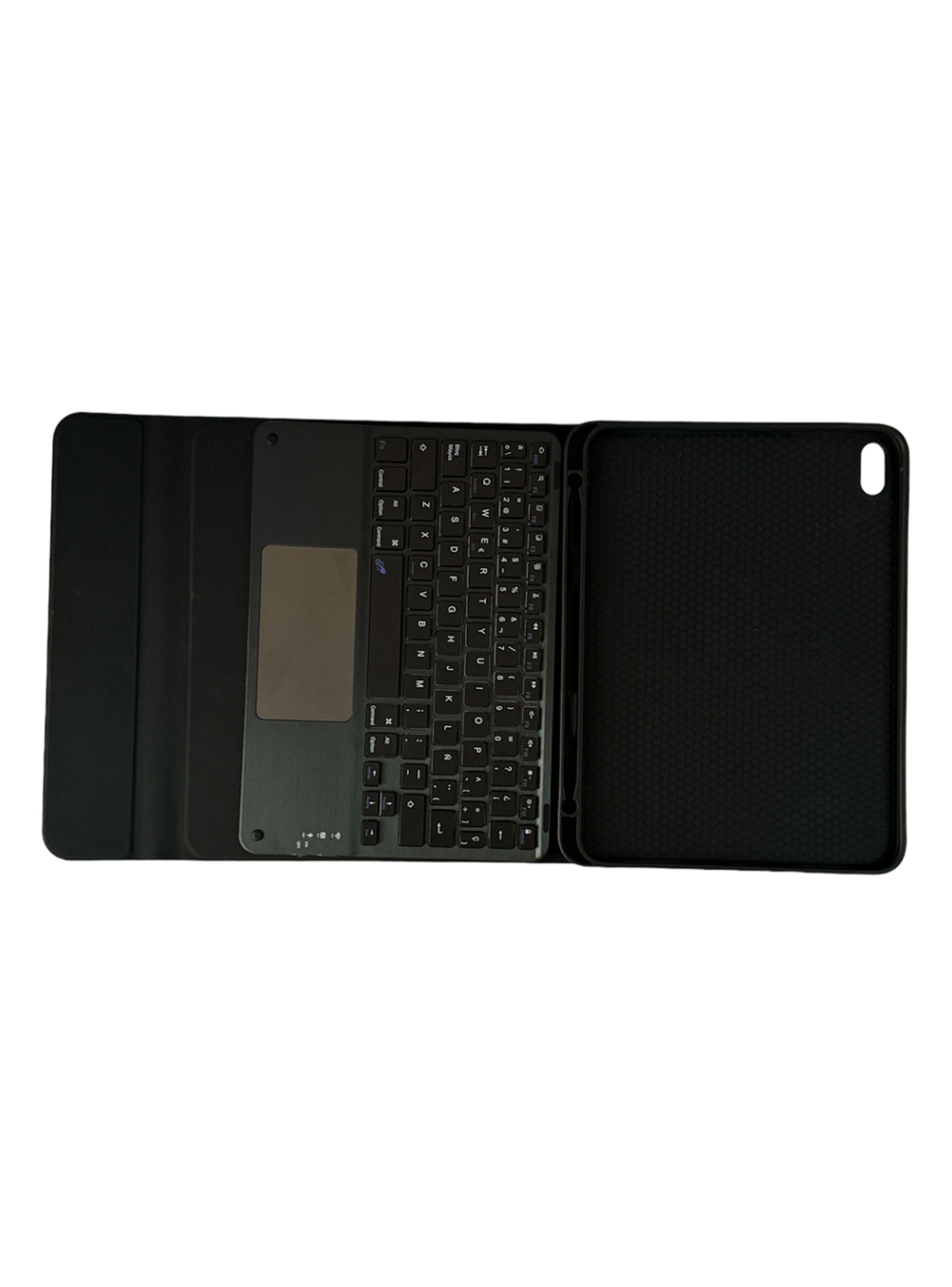 Funda Para iPad 10.9 10ma 2022 Teclado Español Touchpad Bk-3