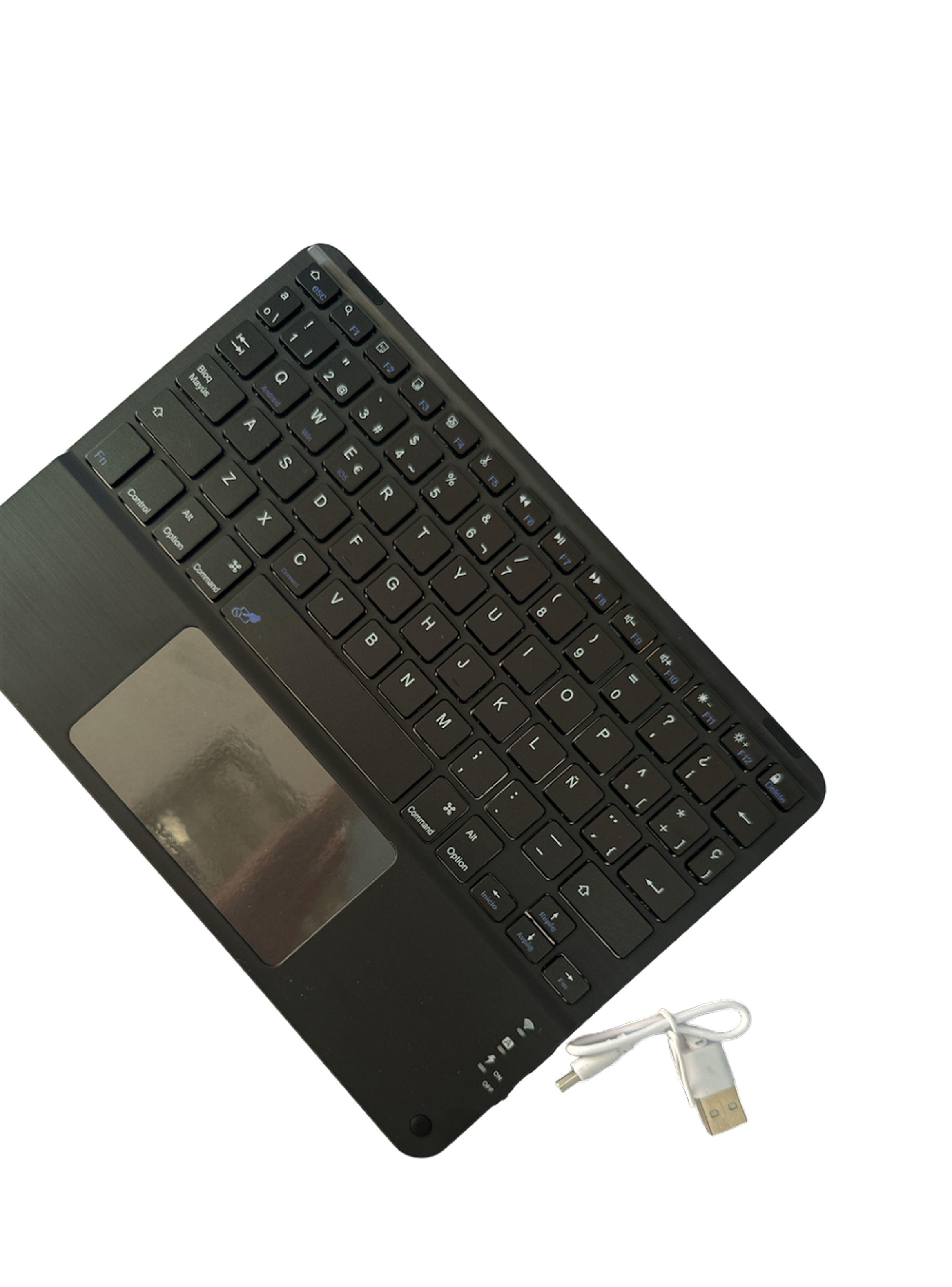 Funda Para iPad 10.9 10ma 2022 Teclado Español Touchpad Bk-4