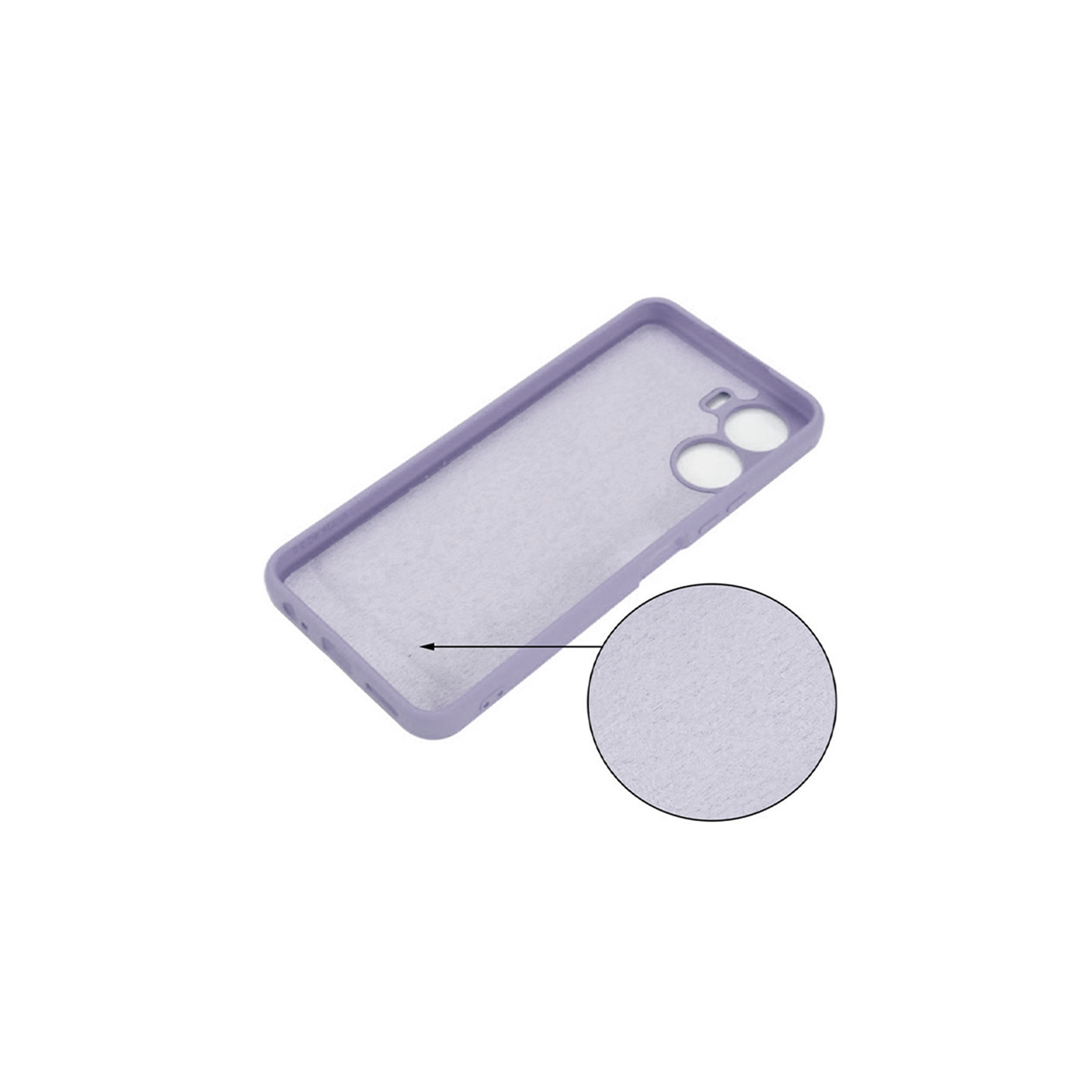 Carcasa Para Vivo Y16 Goma Turquesa-3