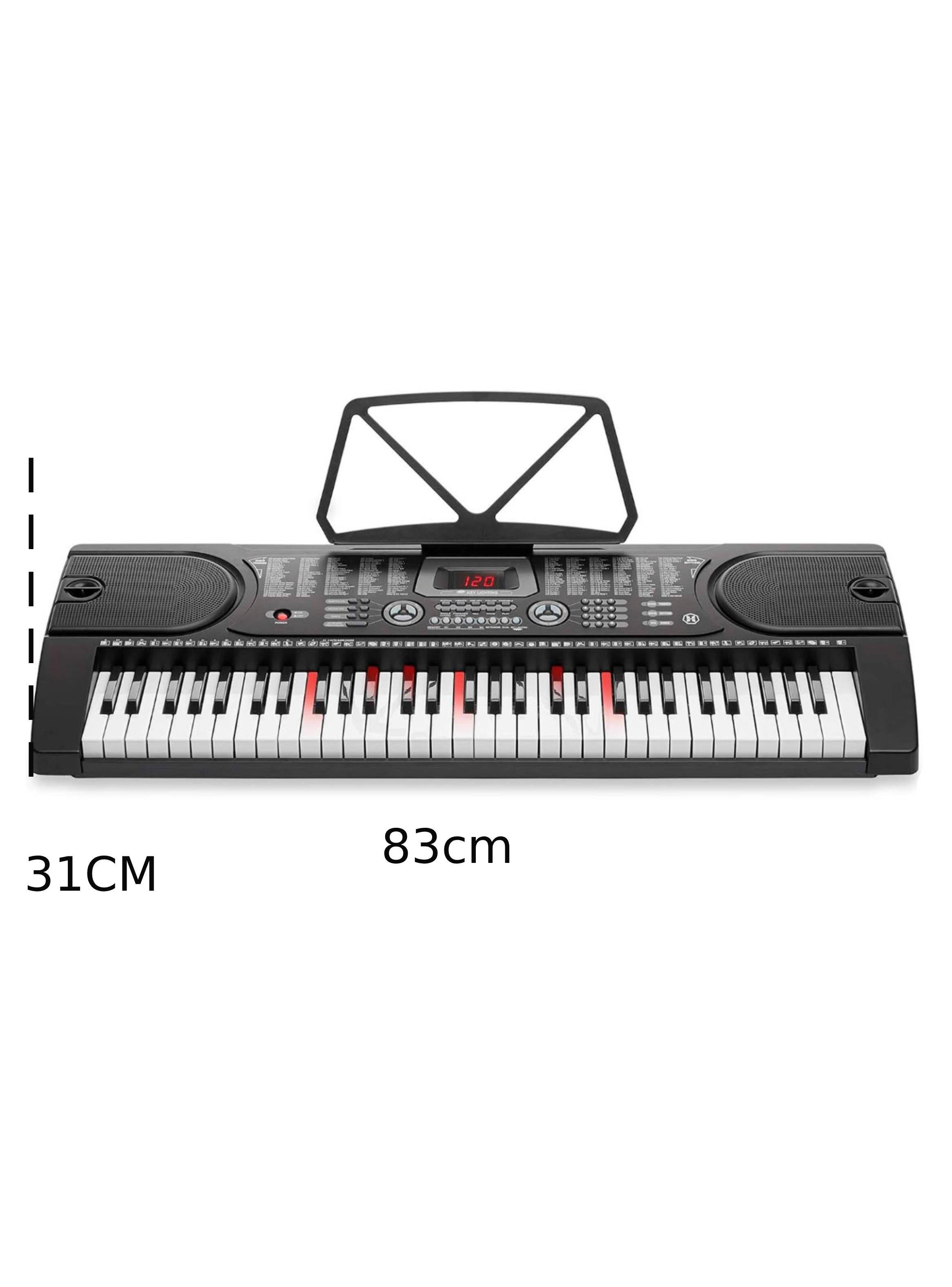 Teclado Electronico De 61 Teclas Piano Organo Hendrix HX0076-5