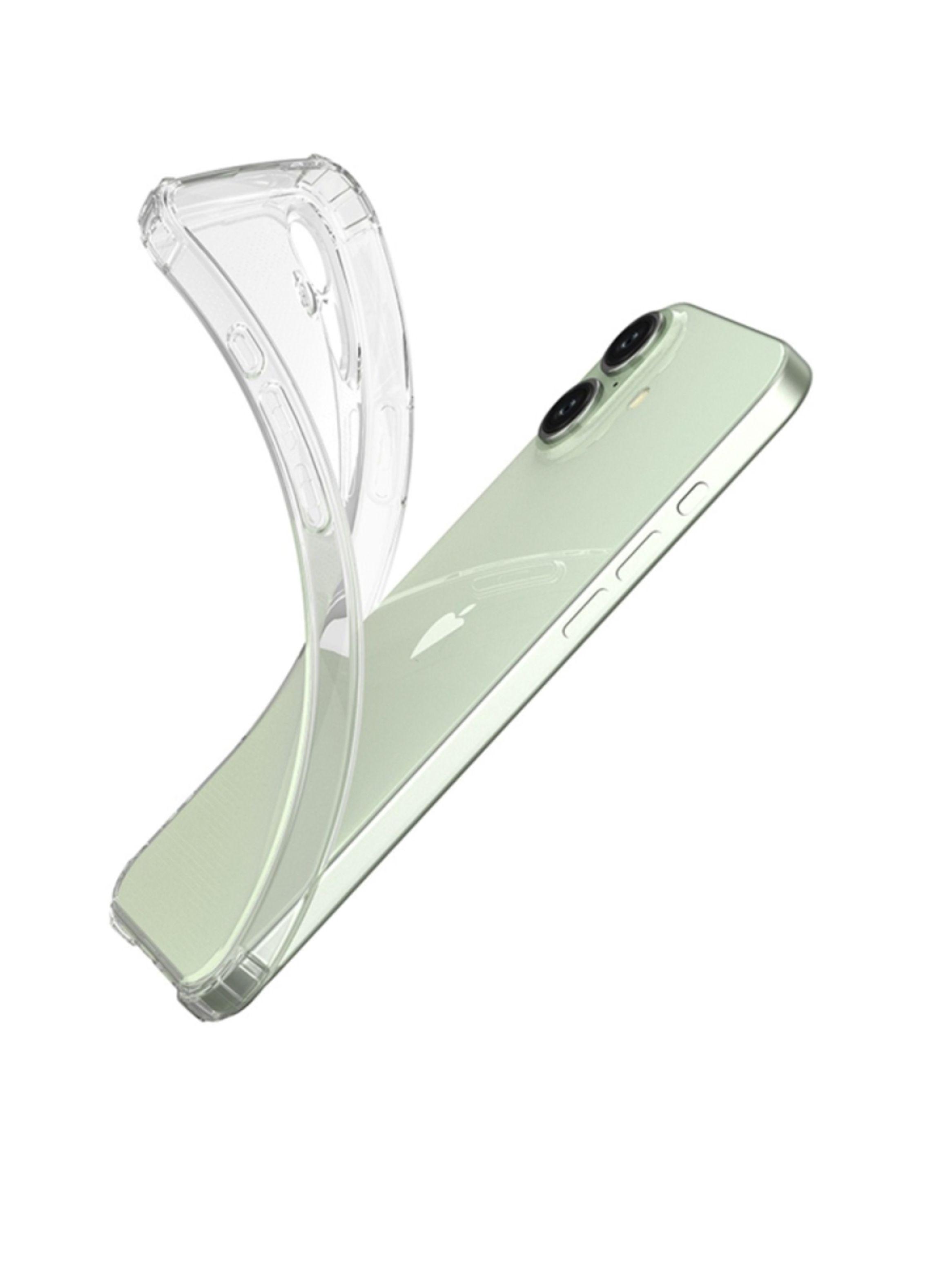 Carcasa Trasparente Para iPhone 16 Plus + Lamina Vidrio-3