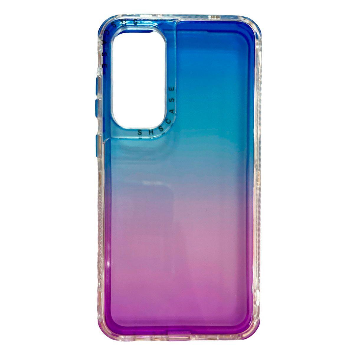 Carcasa Para Samsung S23 Plus 360° Transparente Degradado Azul-Lila-0