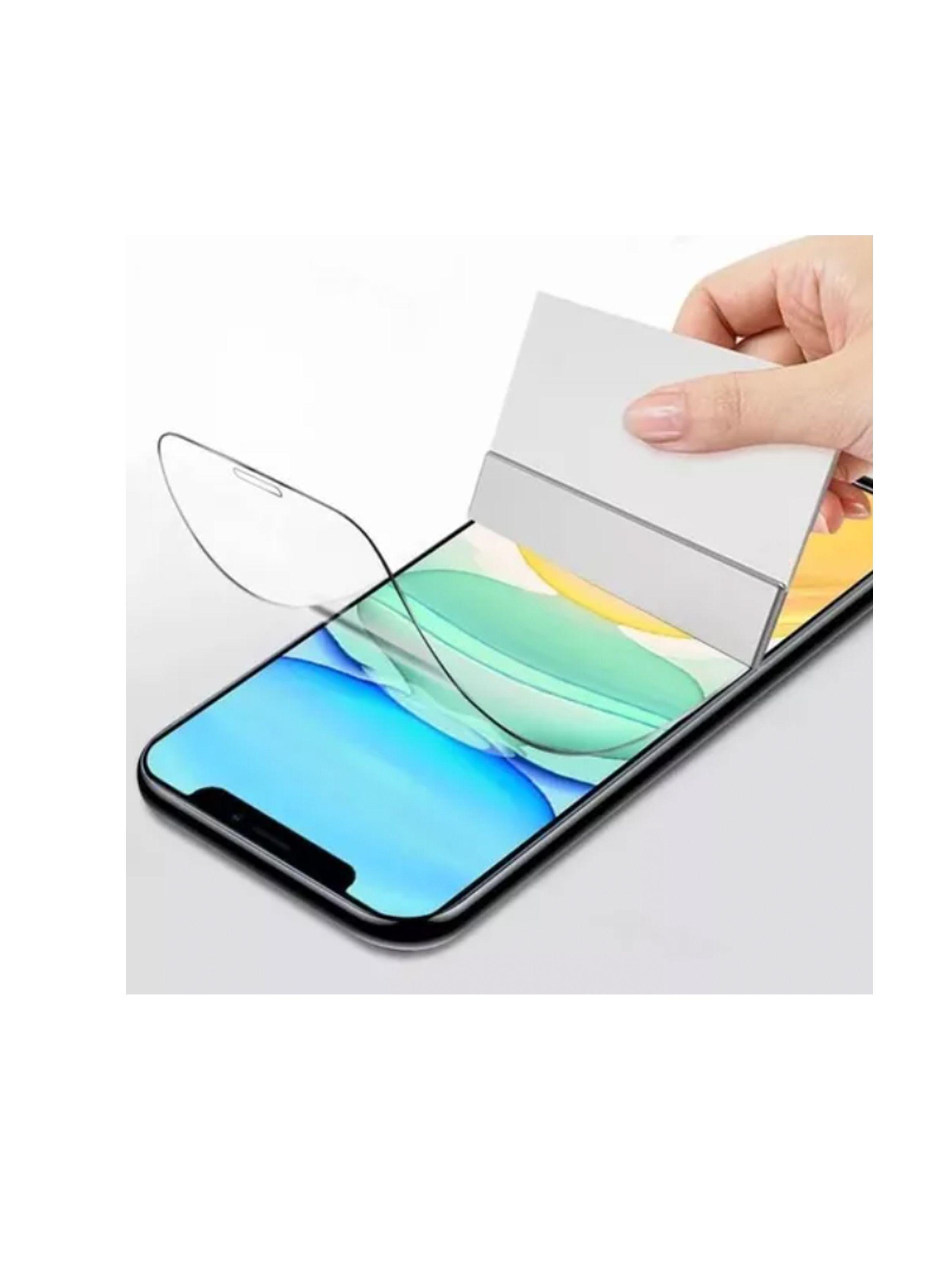 Lamina Mica Protectora Hidrogel Clear Para iPhone 17e-3