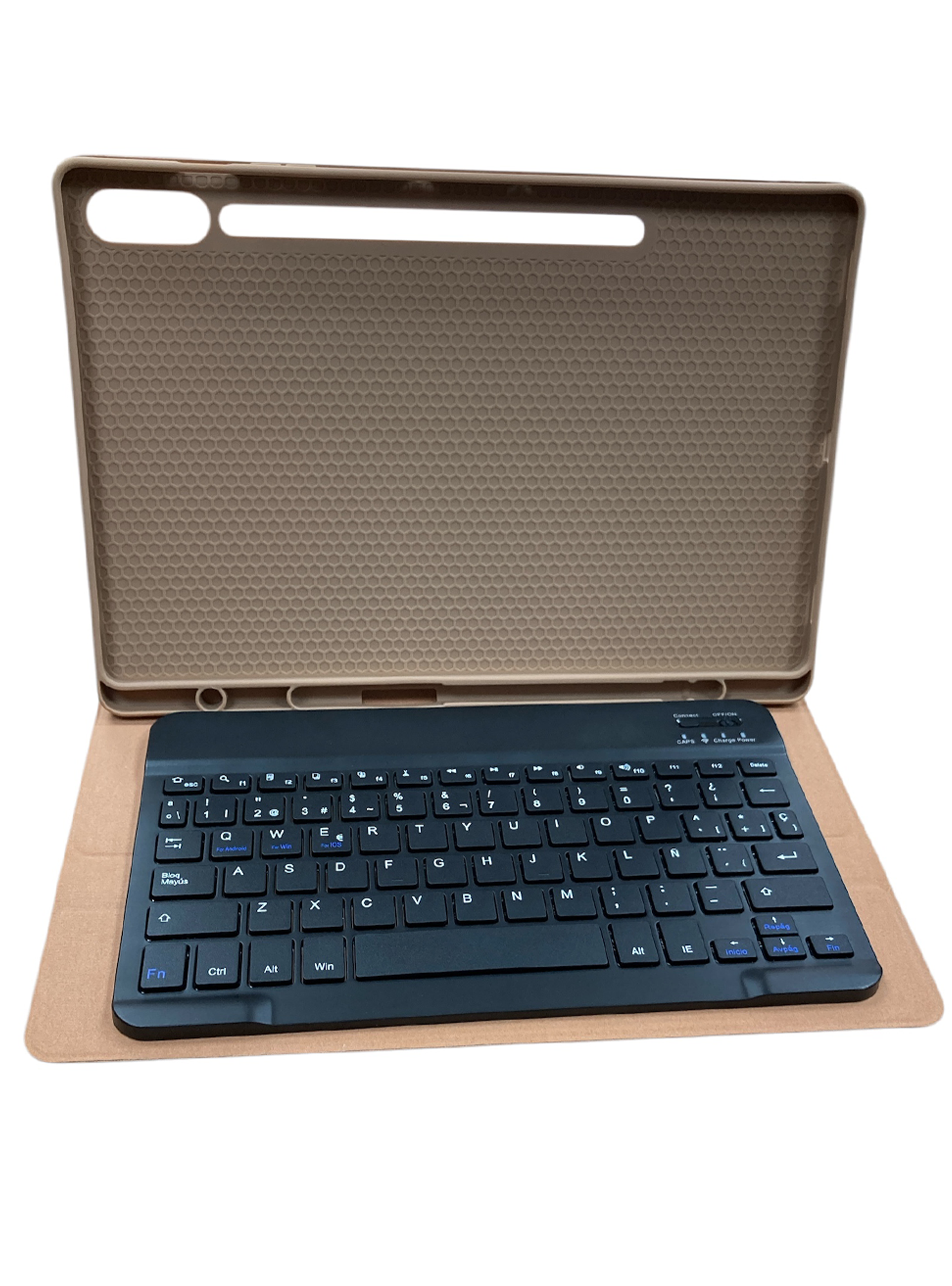 Funda Con Teclado Español Para Samsung Tab S10 Plus 12.4-8