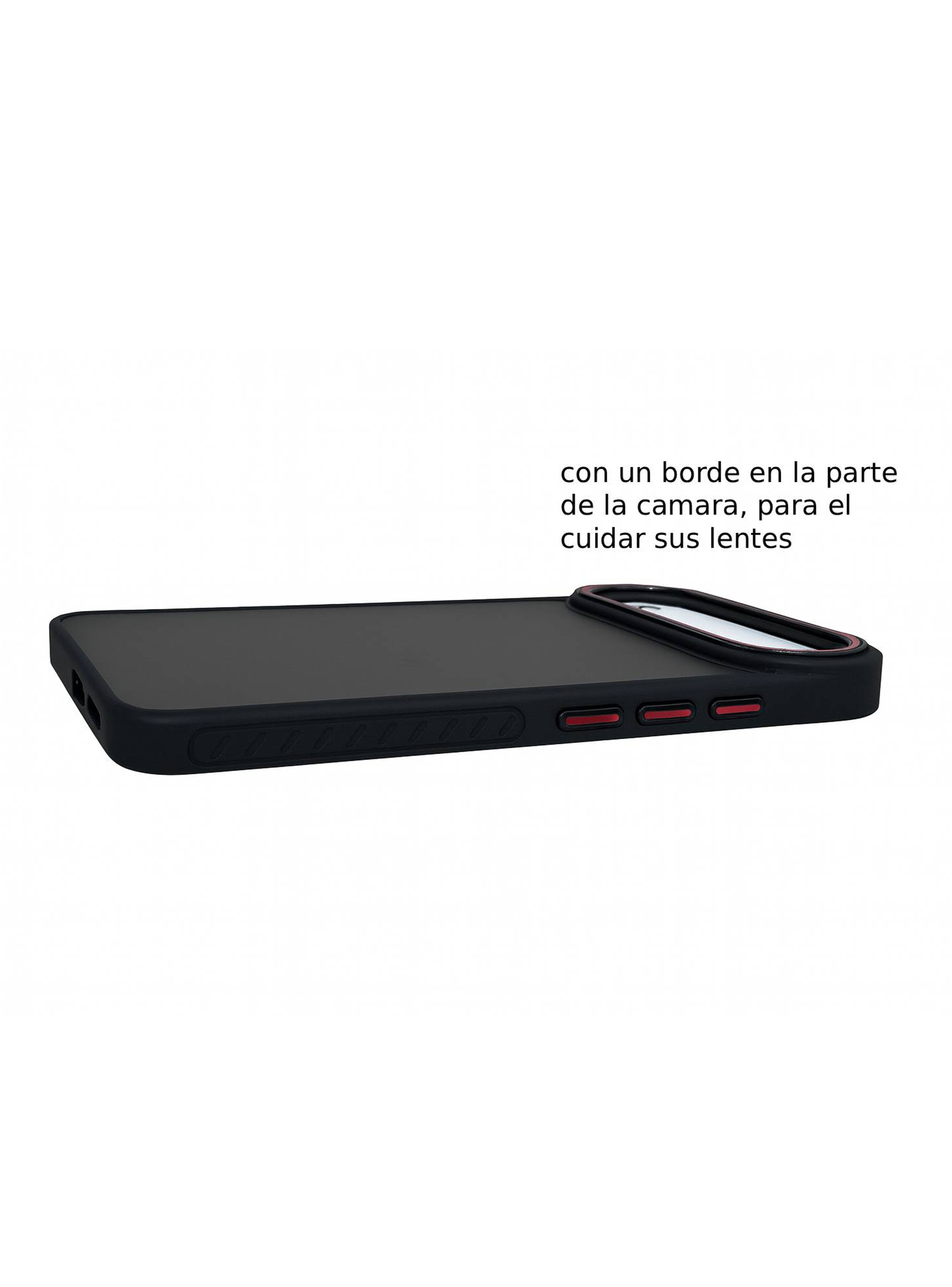Carcasa Antigolpes Matte Borde Color Para iPhone 17 Air-2