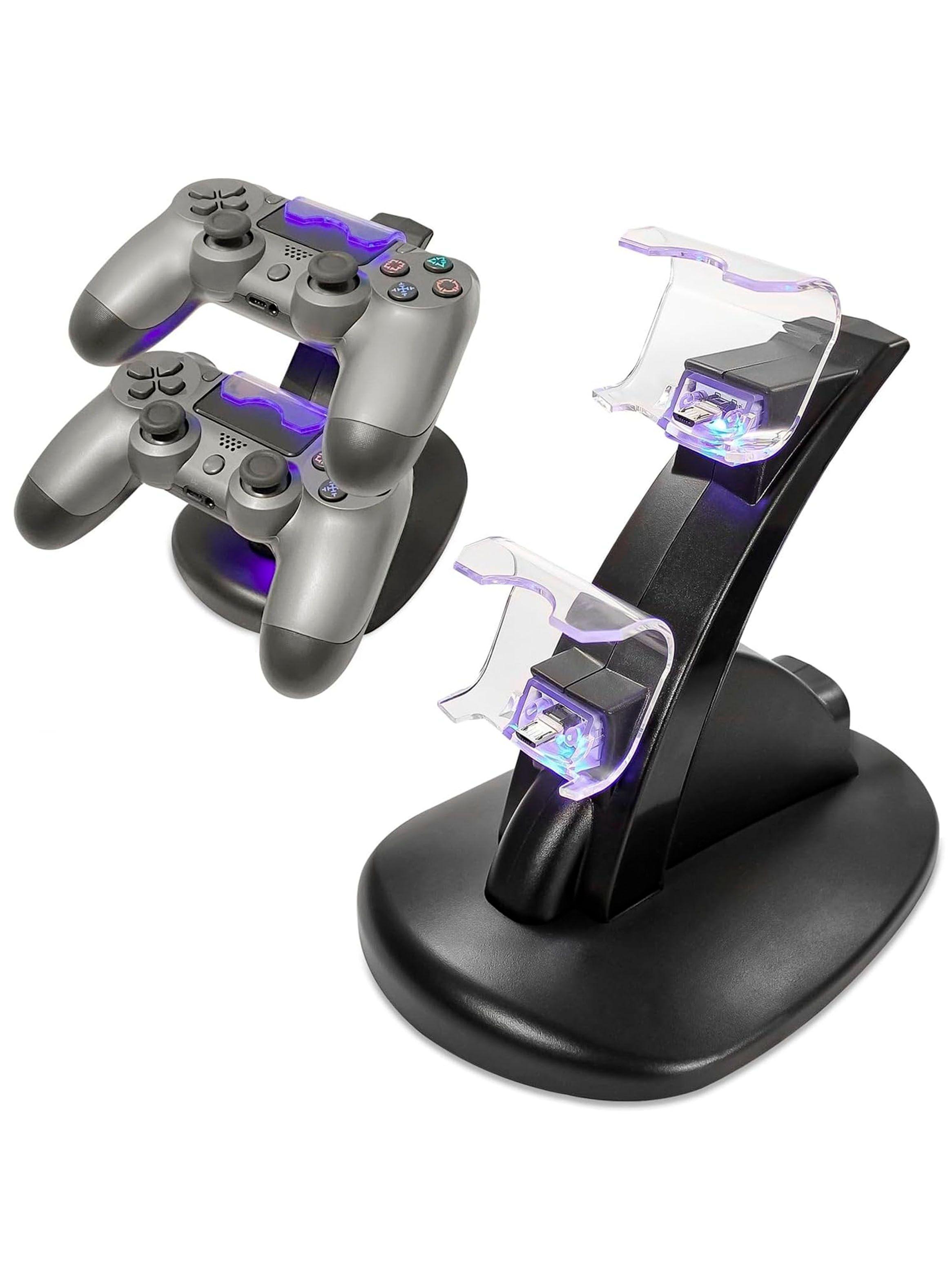 Cargador Dual Ultra Rápido Compatible Con Cable Ps4 1000mA-0