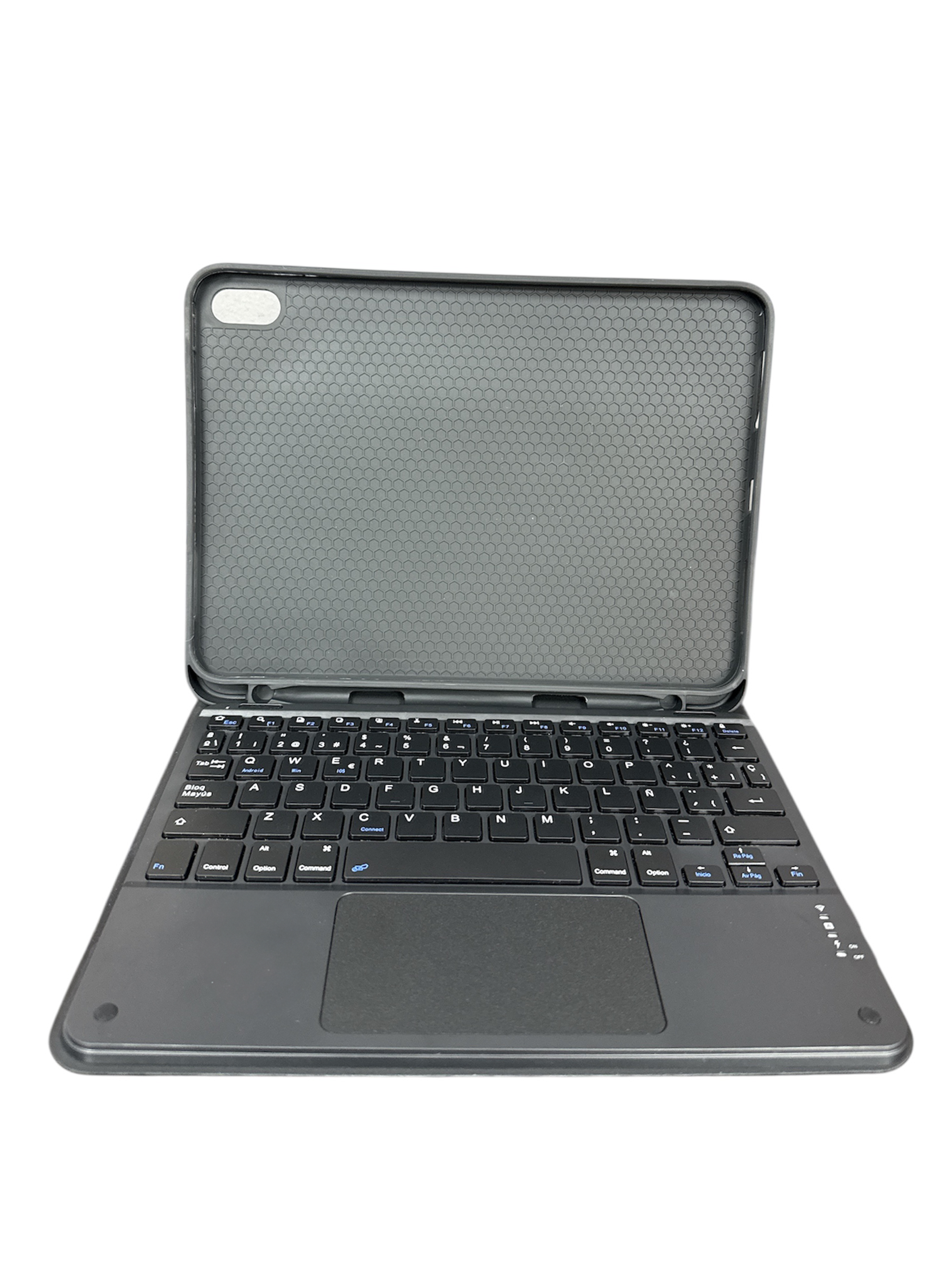 Funda Con Teclado Español Touchpad Para iPad Air 11 M3 2025-3