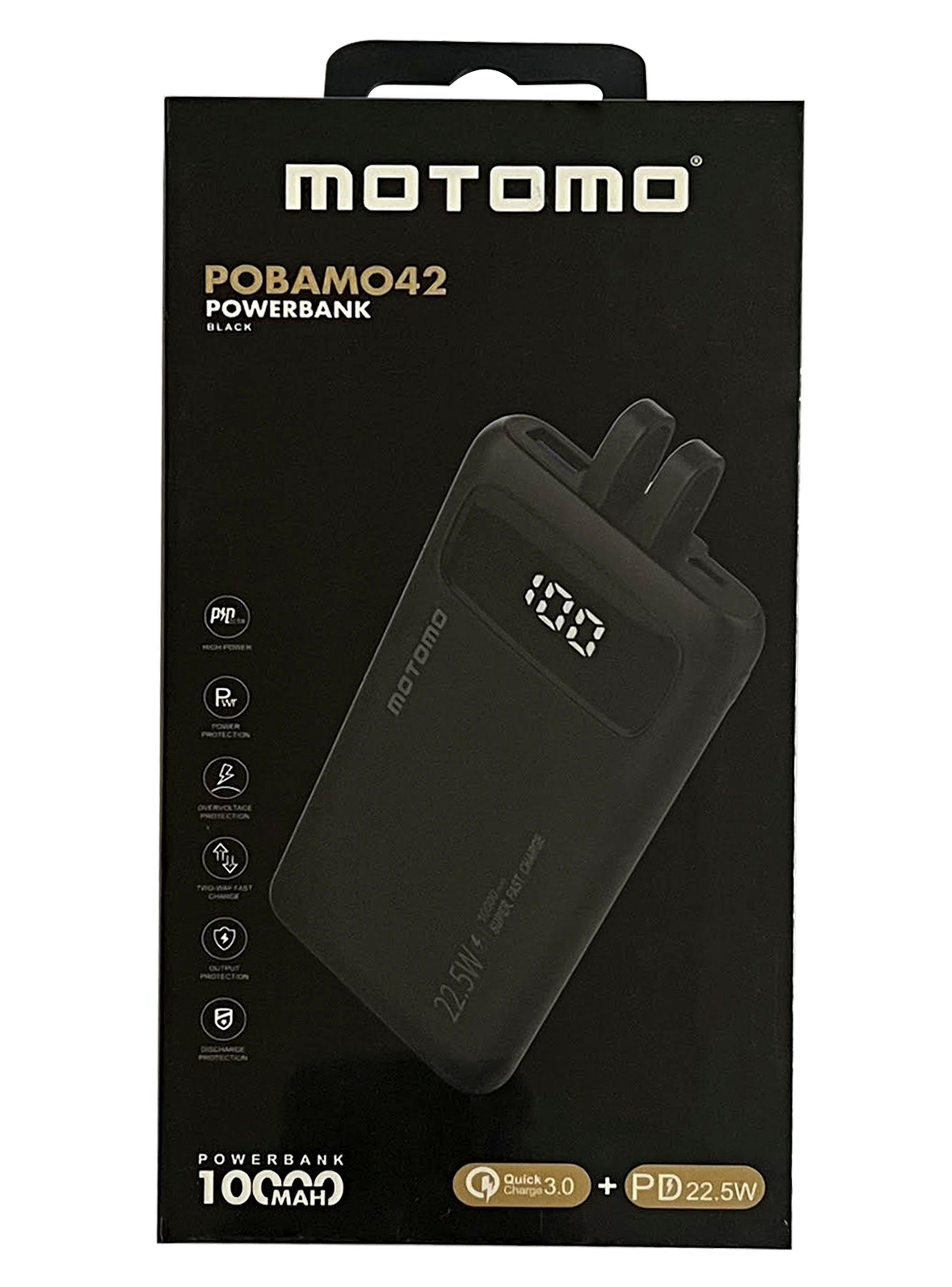 Bateria Externa PowerBank Portatil Negro 10000mah P042-3