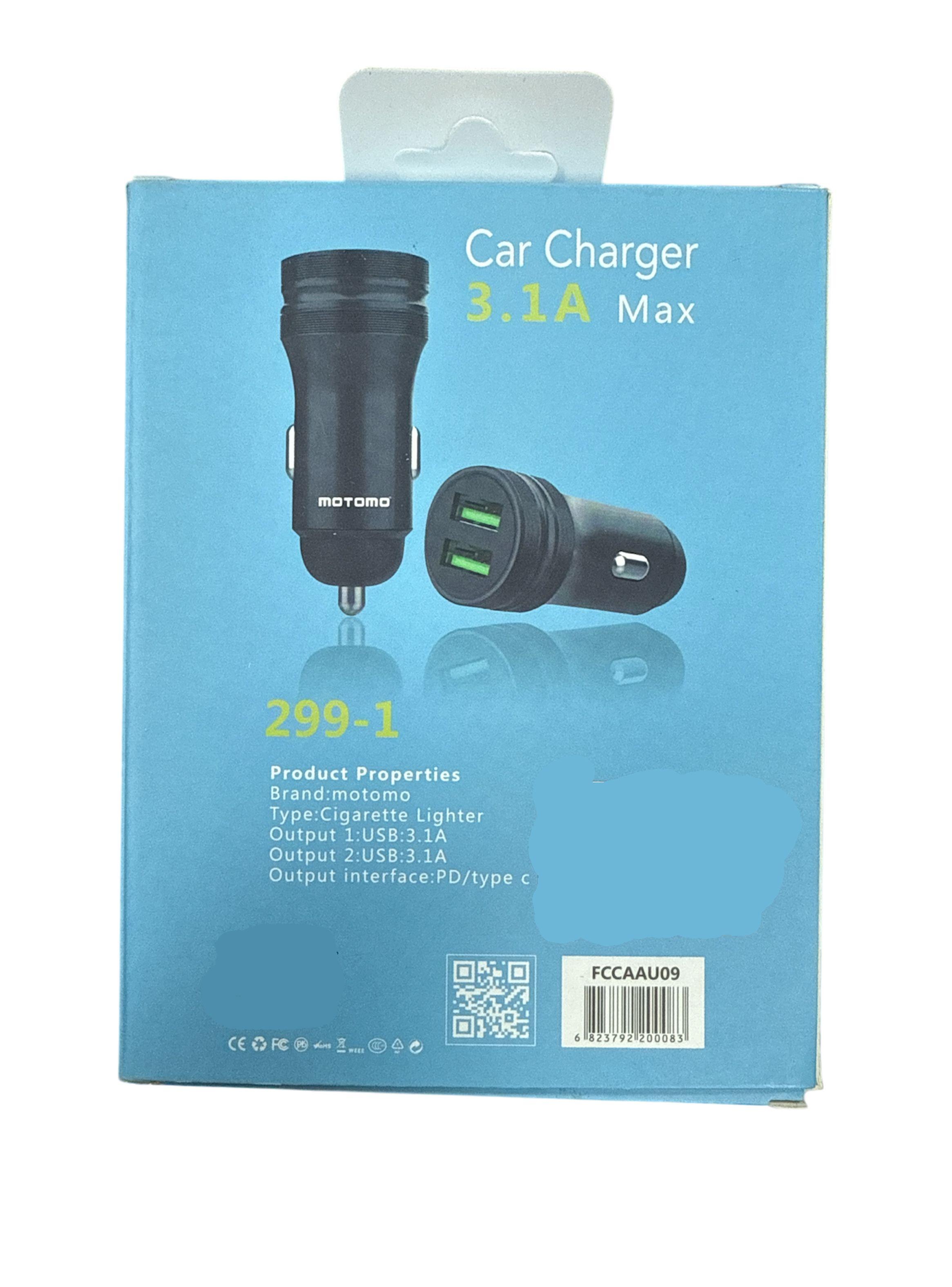 Cargador De Auto Doble USB Carga Rapida 3.1A-5