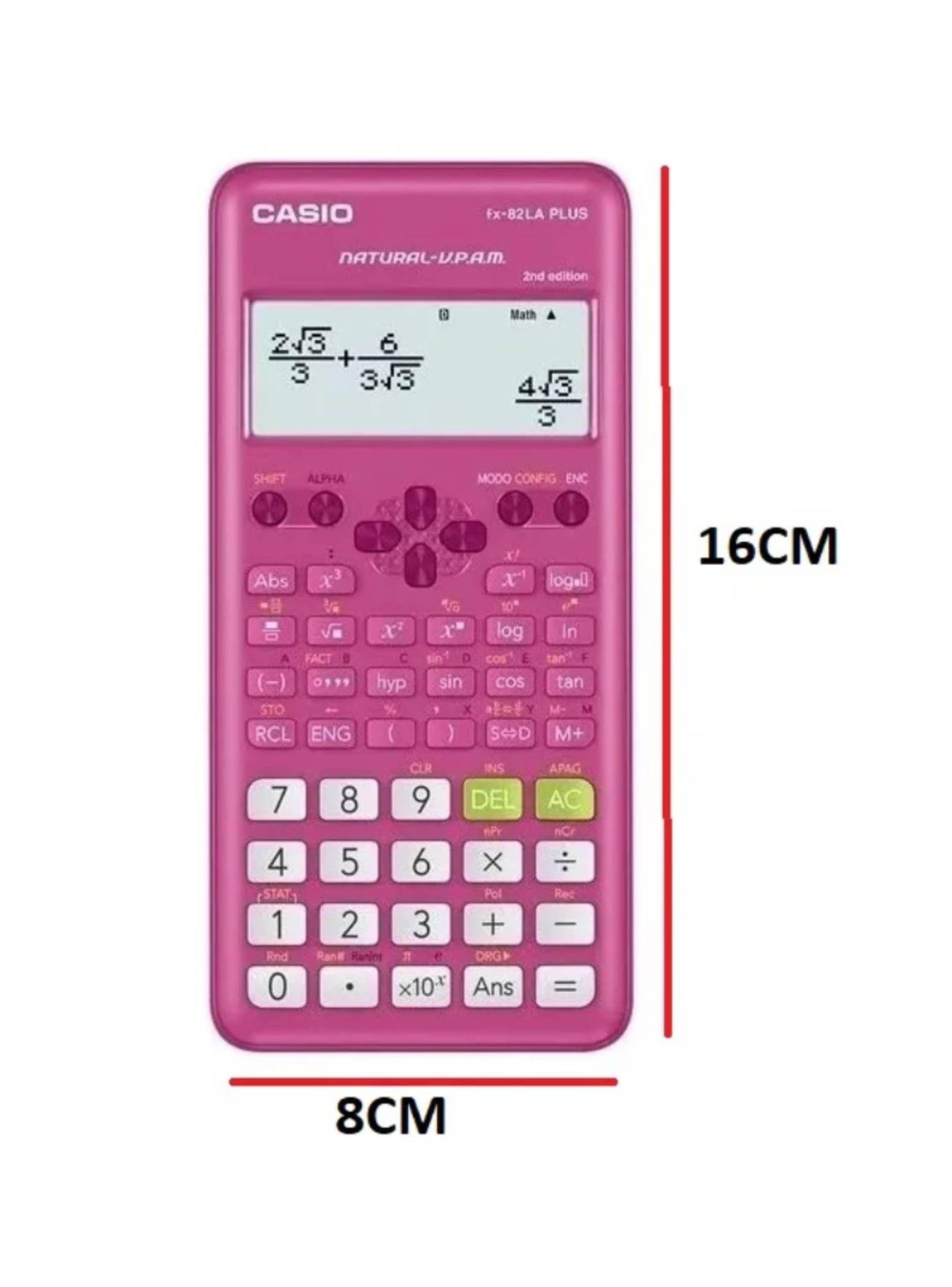 Calculadora Cientifica Casio Fx-82La Plus 252 Funciones-1