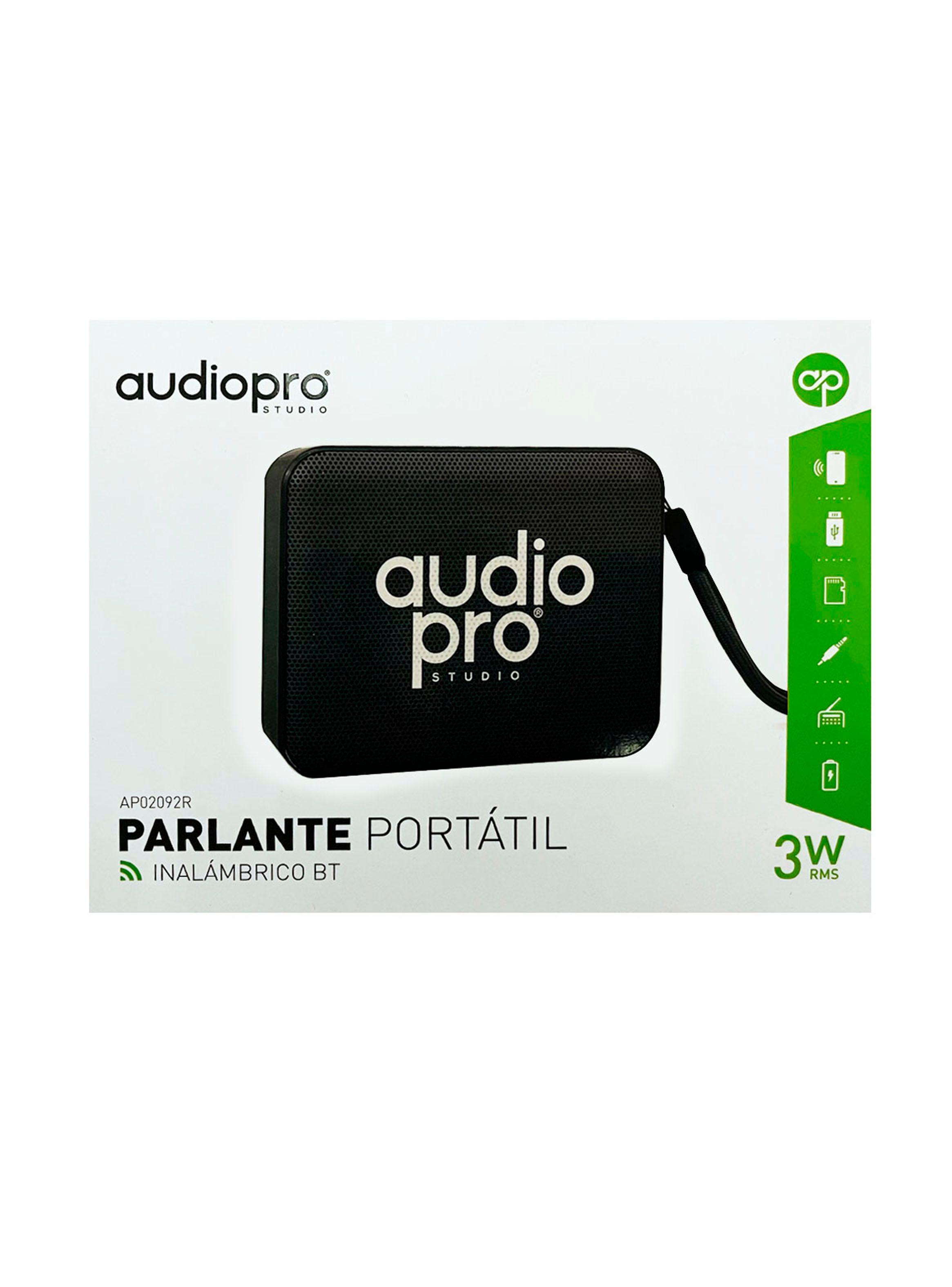 Parlante Inalambrico Bluetooth 3W  1.200 Mah Negro-2