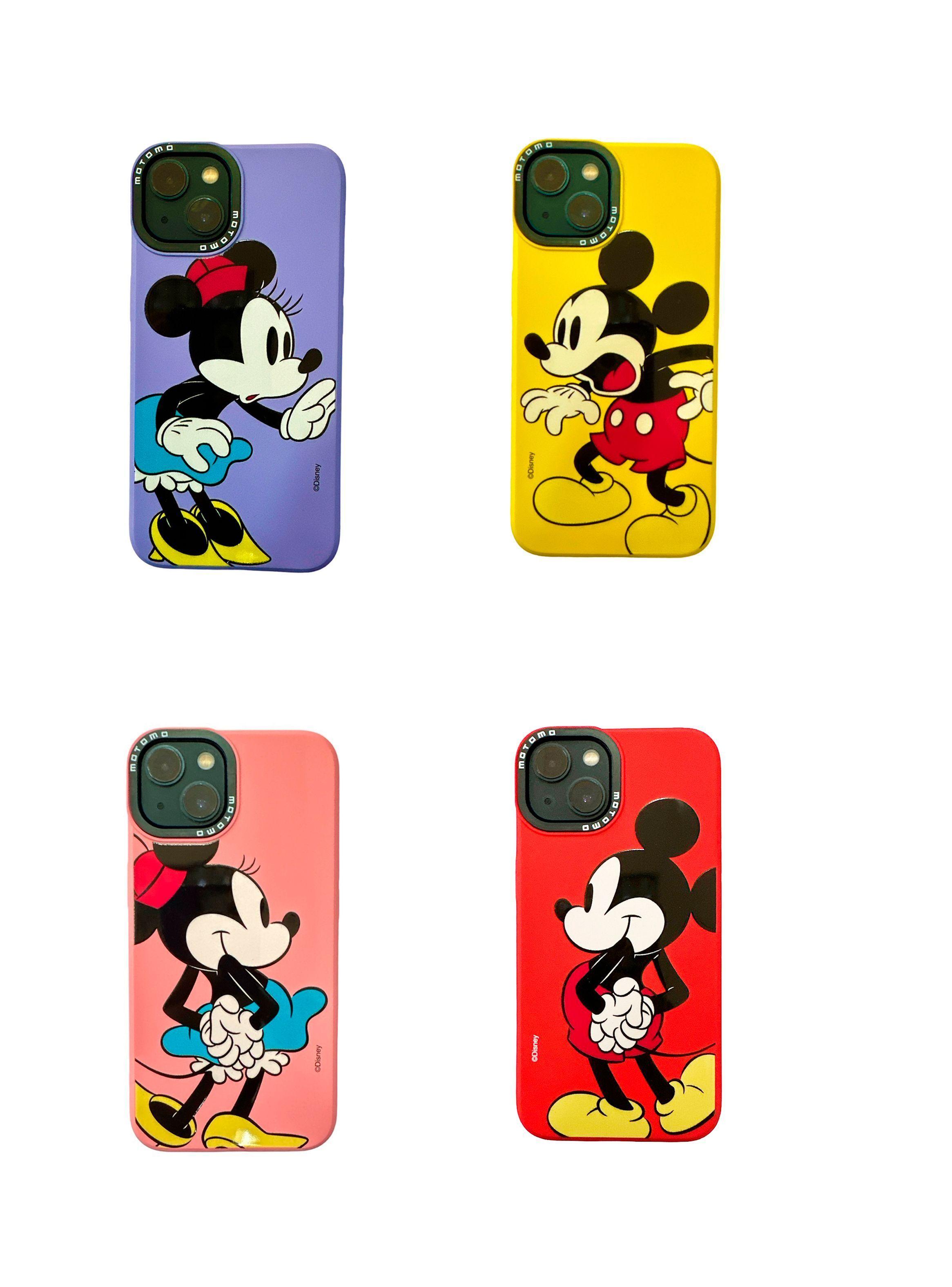 Carcasa Para iPhone 14 13 Disney Mickey Rojo Gen-1