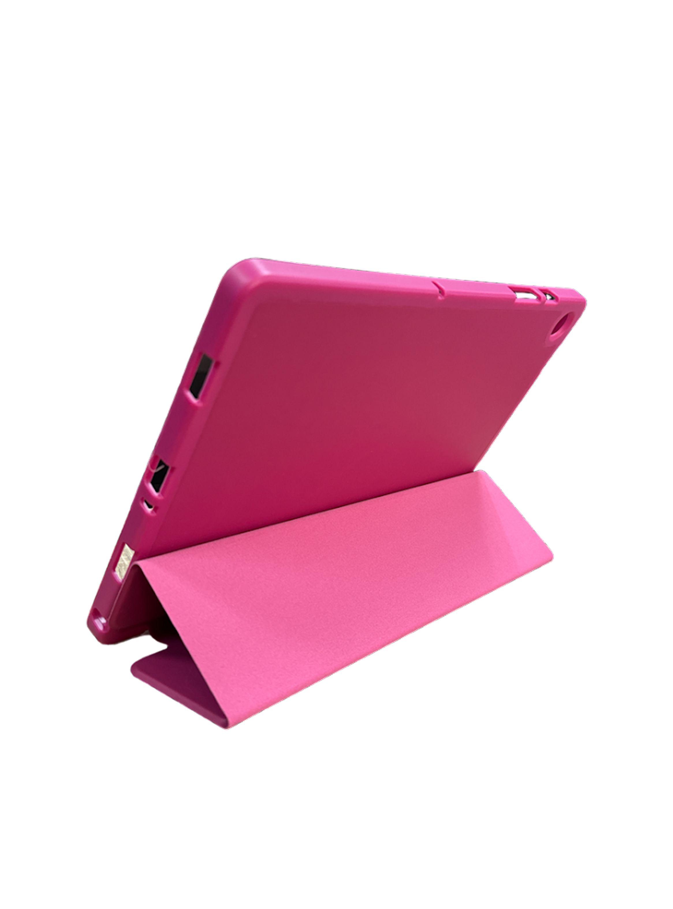 Funda Smart Cover Para Samsung A9+ Plus Fucsia 11 Pulgadas-3