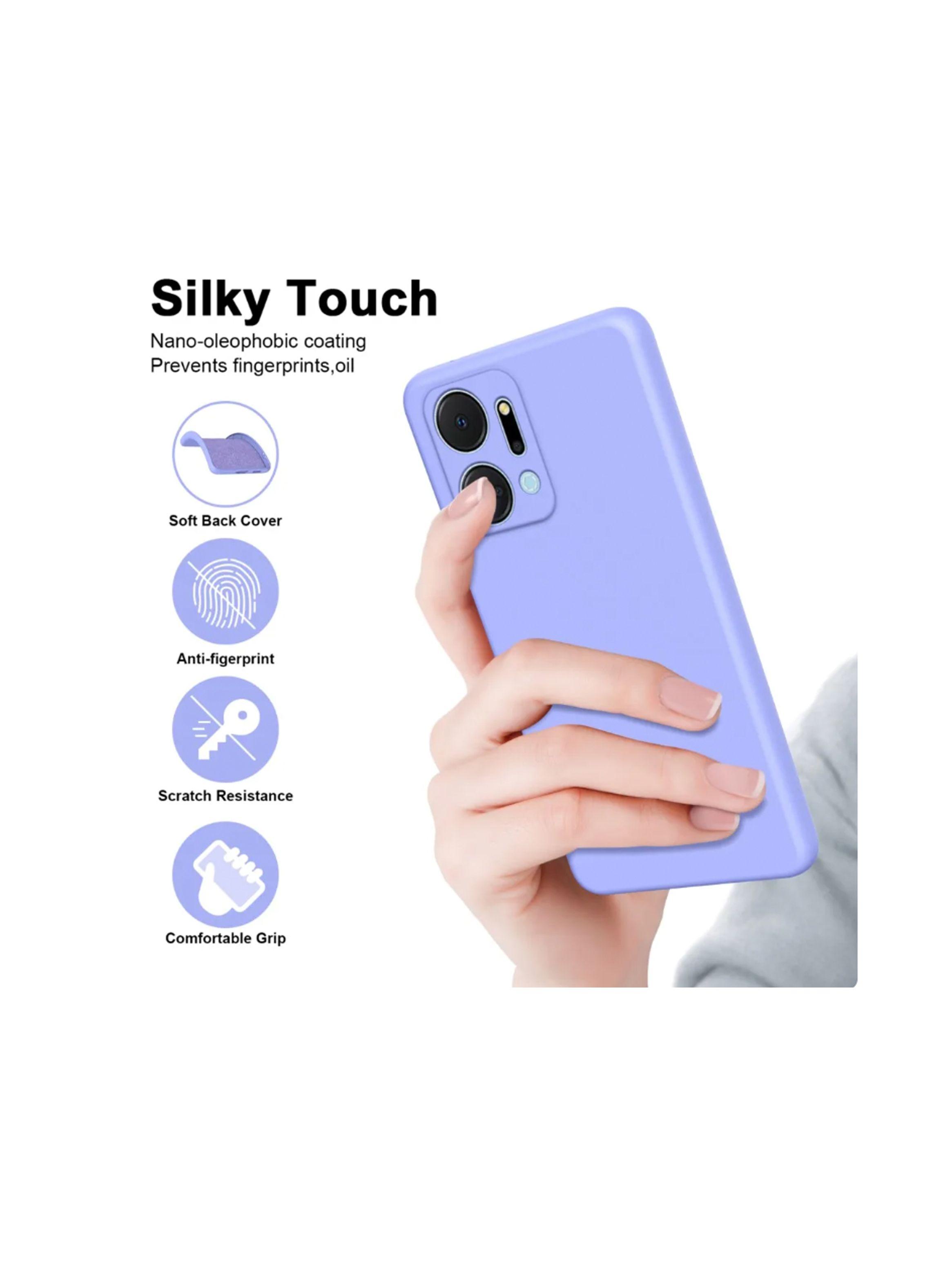 Carcasa Para Honor X7A Goma Azul-2