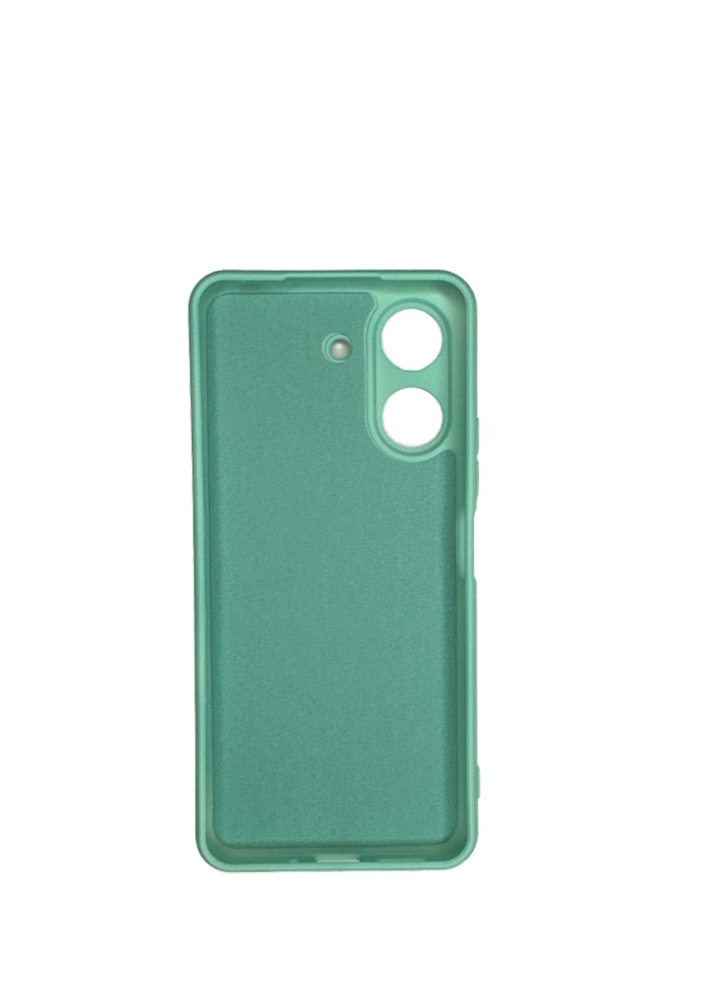 Carcasa Para Xiaomi 13C Goma Turquesa-3