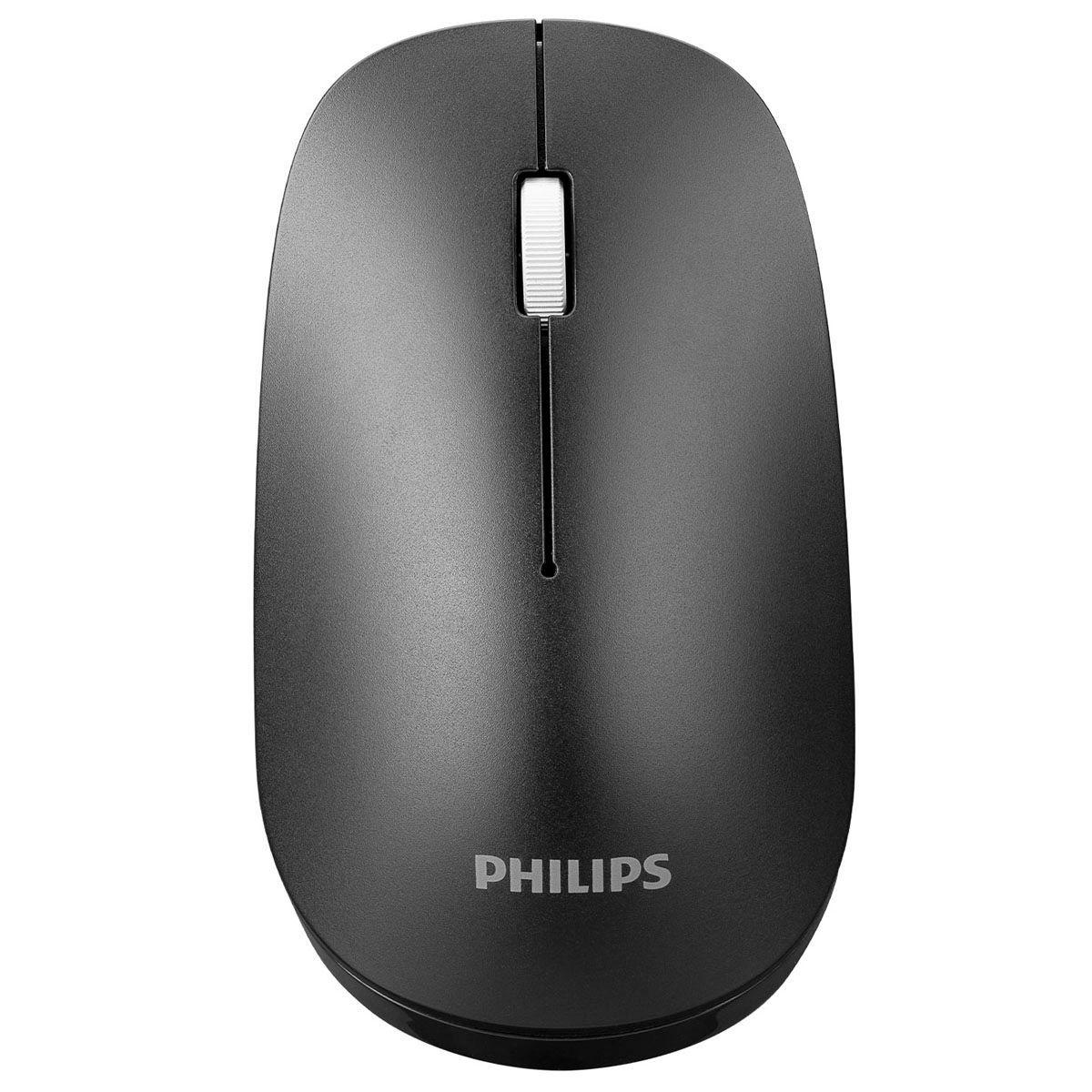 Mouse Optico Cableado USB Philips M305  Negro-0