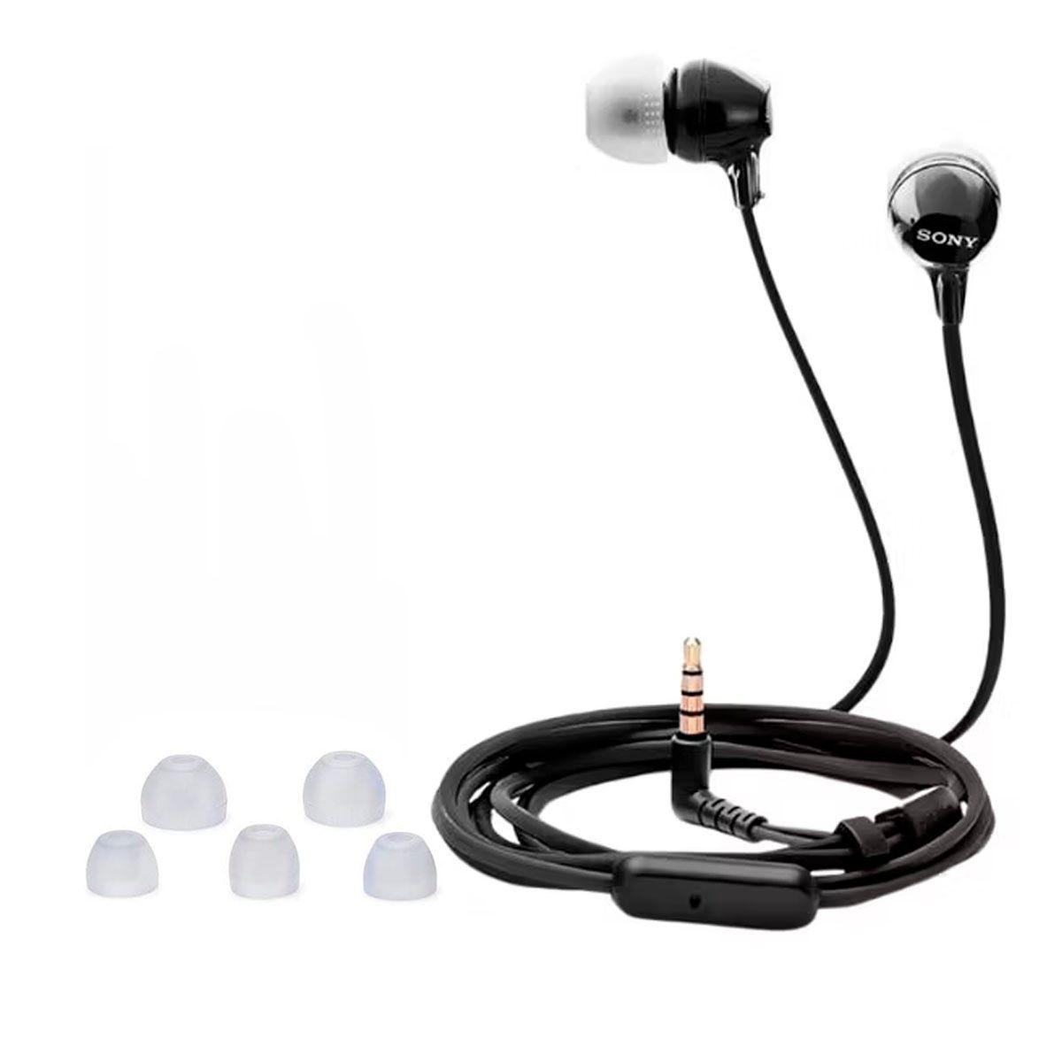 Audífonos Sony Con Función Manos Libres MDR-EX15AP Negro-1