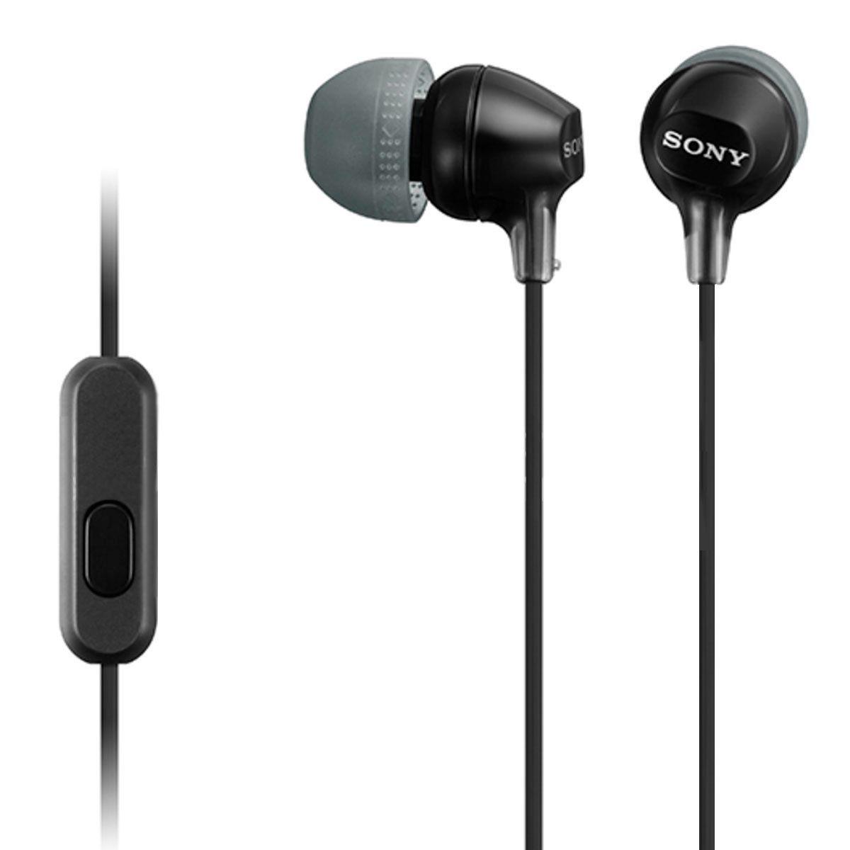 Audífonos Sony Con Función Manos Libres MDR-EX15AP Negro-0