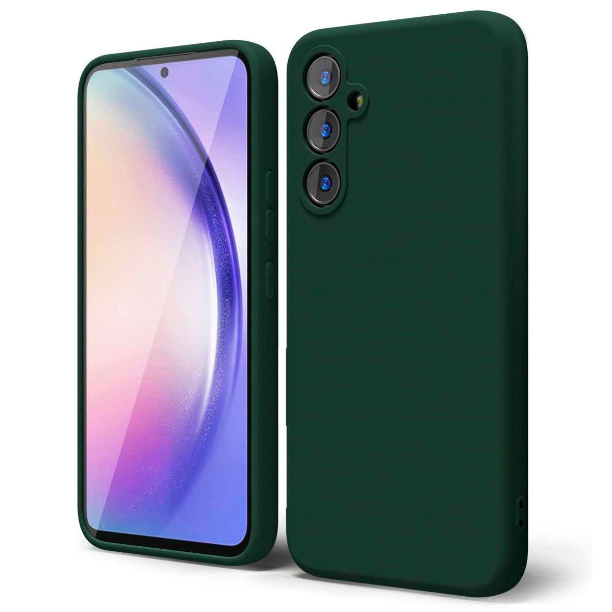 Carcasa Para Samsung A24 Goma Verde-0