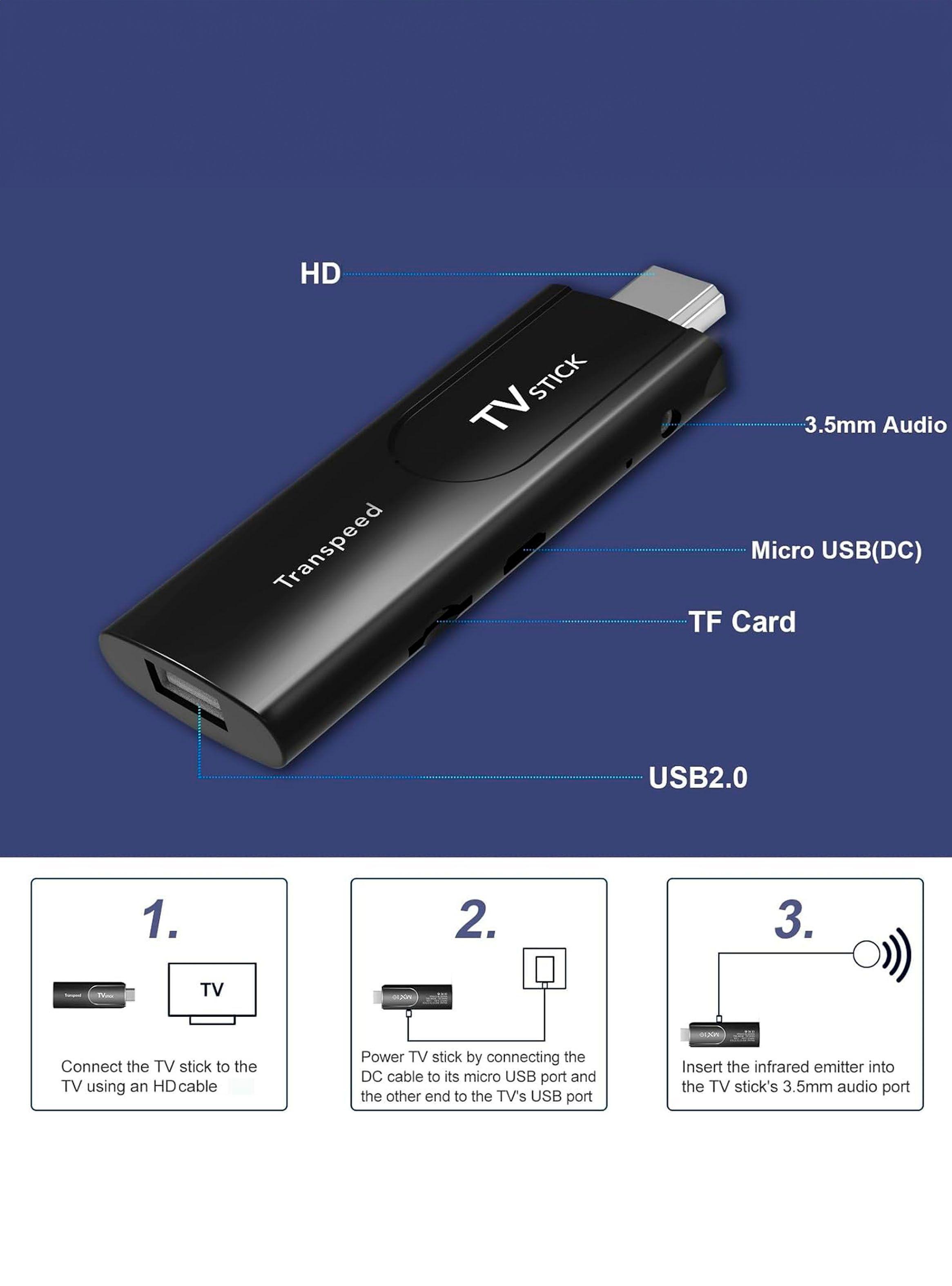 Convertidor Android TV HDMI Y Chromecast TV Stick 8K MX10-2