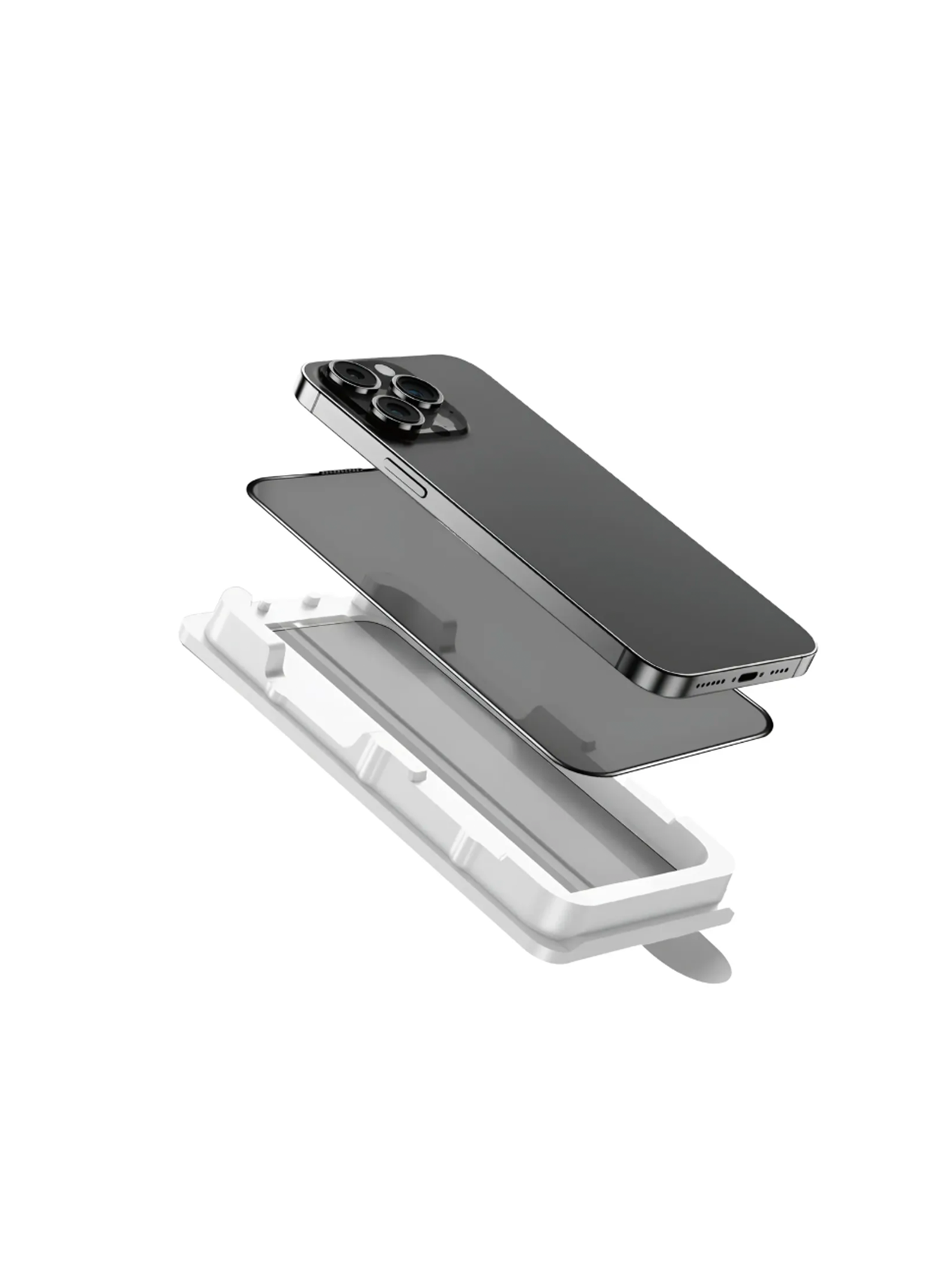 Mica de Vidrio Antiespia Compatible Con Samsung S25 Ultra-2