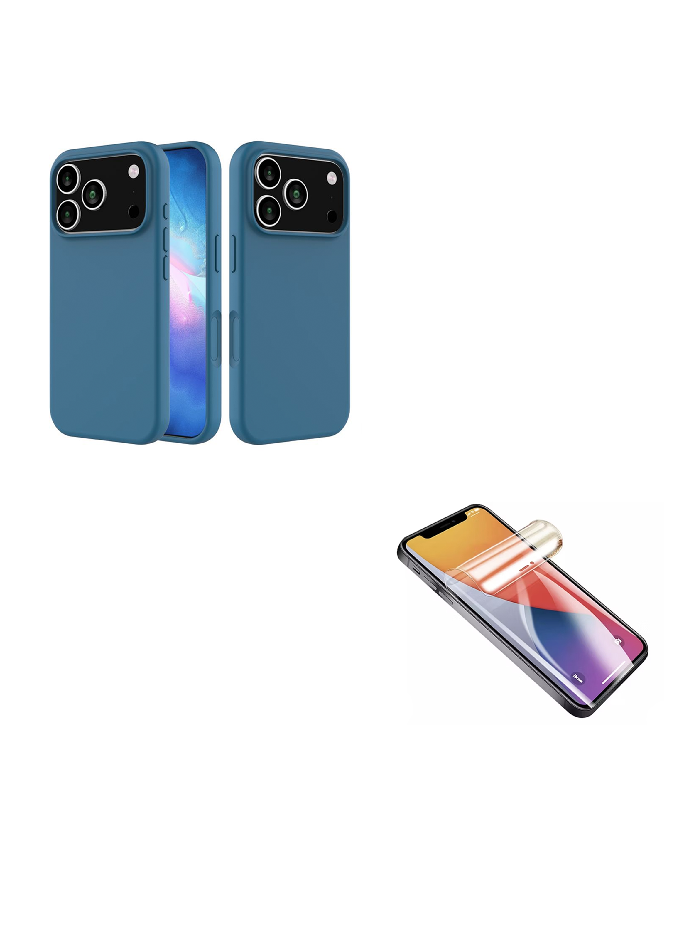 Carcasa Lamina Clear Compatible Con iPhone 18 Pro Max-0