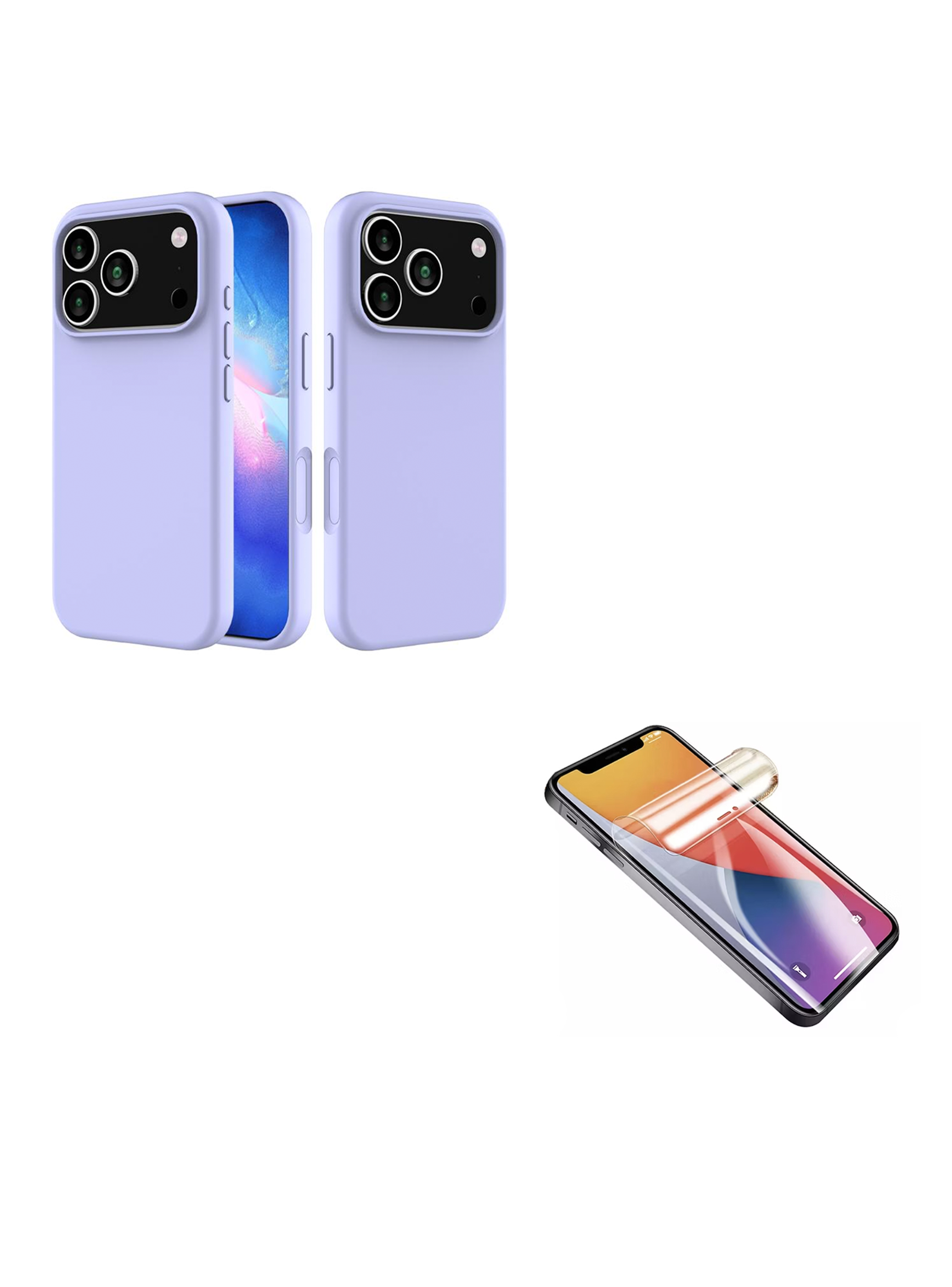 Carcasa Lamina Clear Compatible Con iPhone 18 Pro Max-0