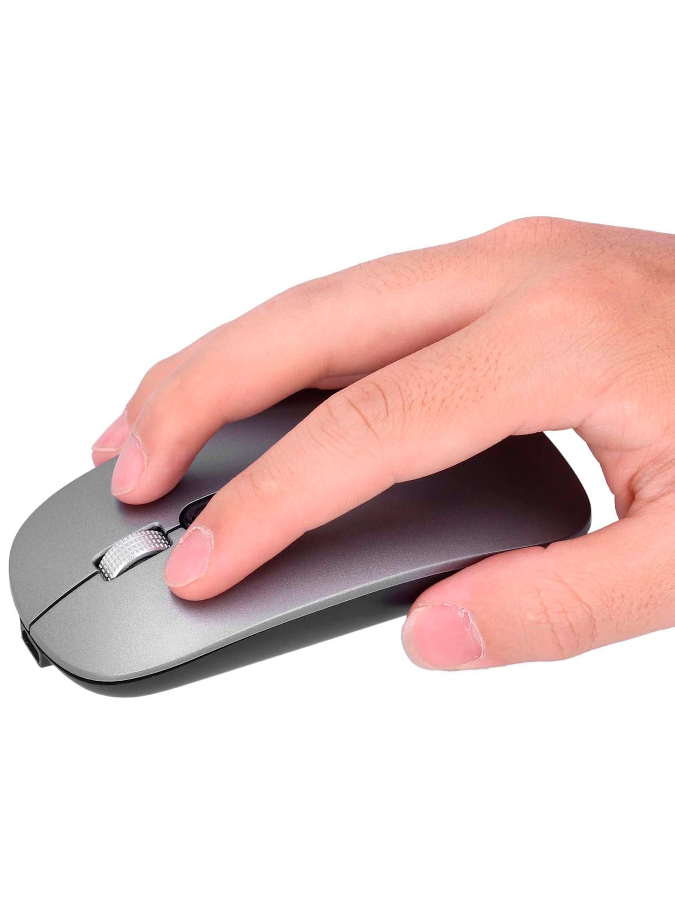 Kit De Teclado Y Mouse Inalambrico Combo Motomo M-B040 Negro-2