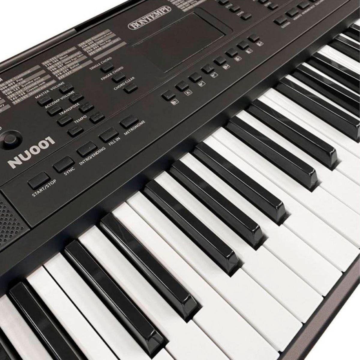 Teclado Bontempi Nu001 Piano Organo 5 Octavas De 54 Teclas-3