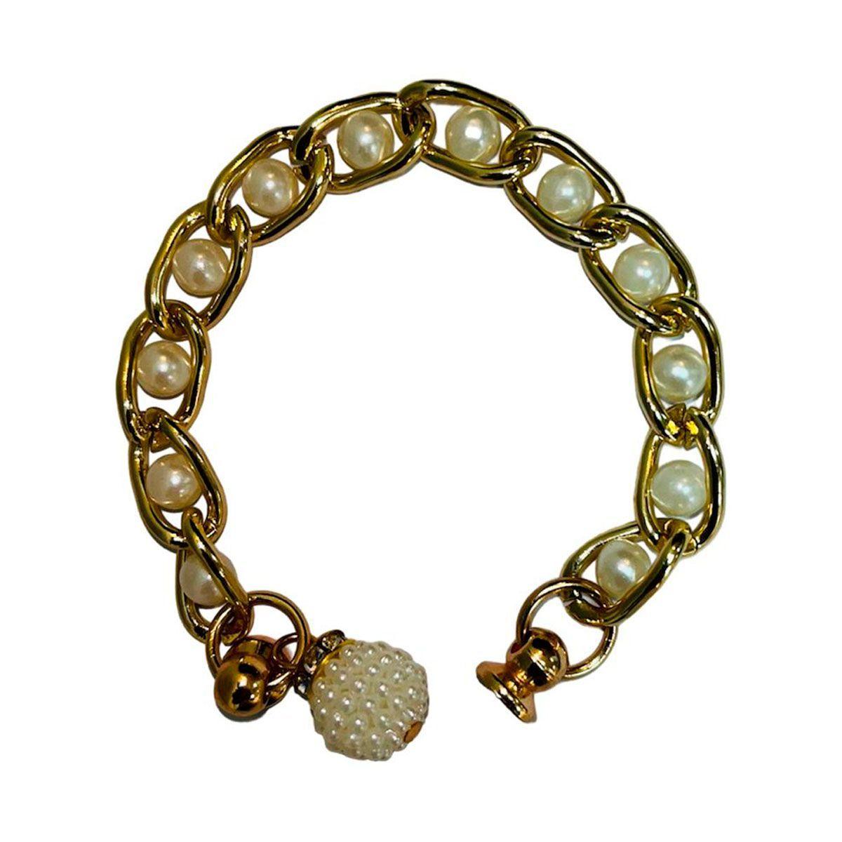 Carcasa Transparente Mas Strap Para Samsung S23 Plus Perlas-1