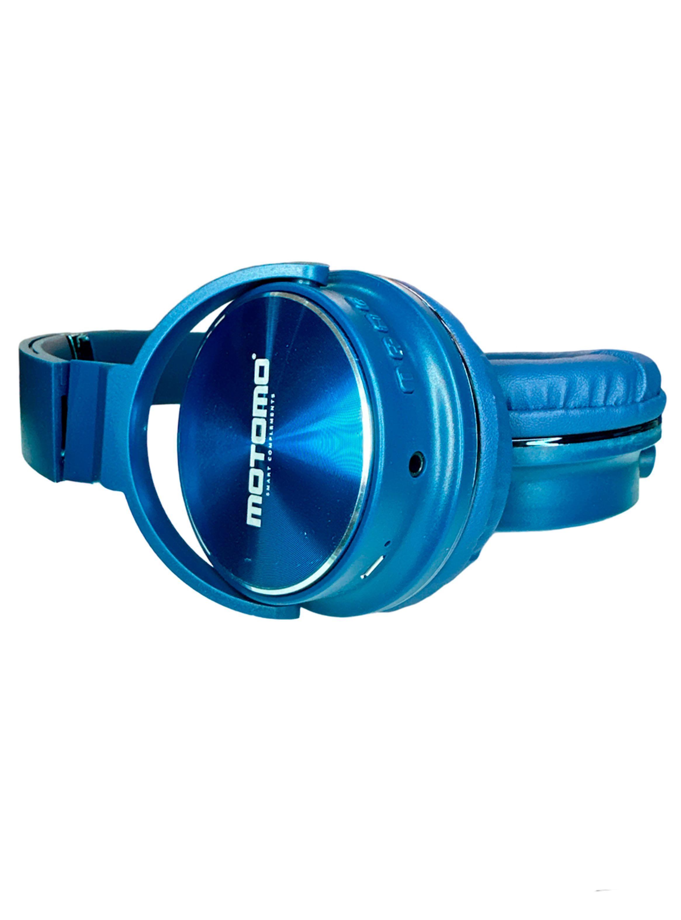 Audifonos Inalámbricos Bluetooth XBASS LS223 Azul-2