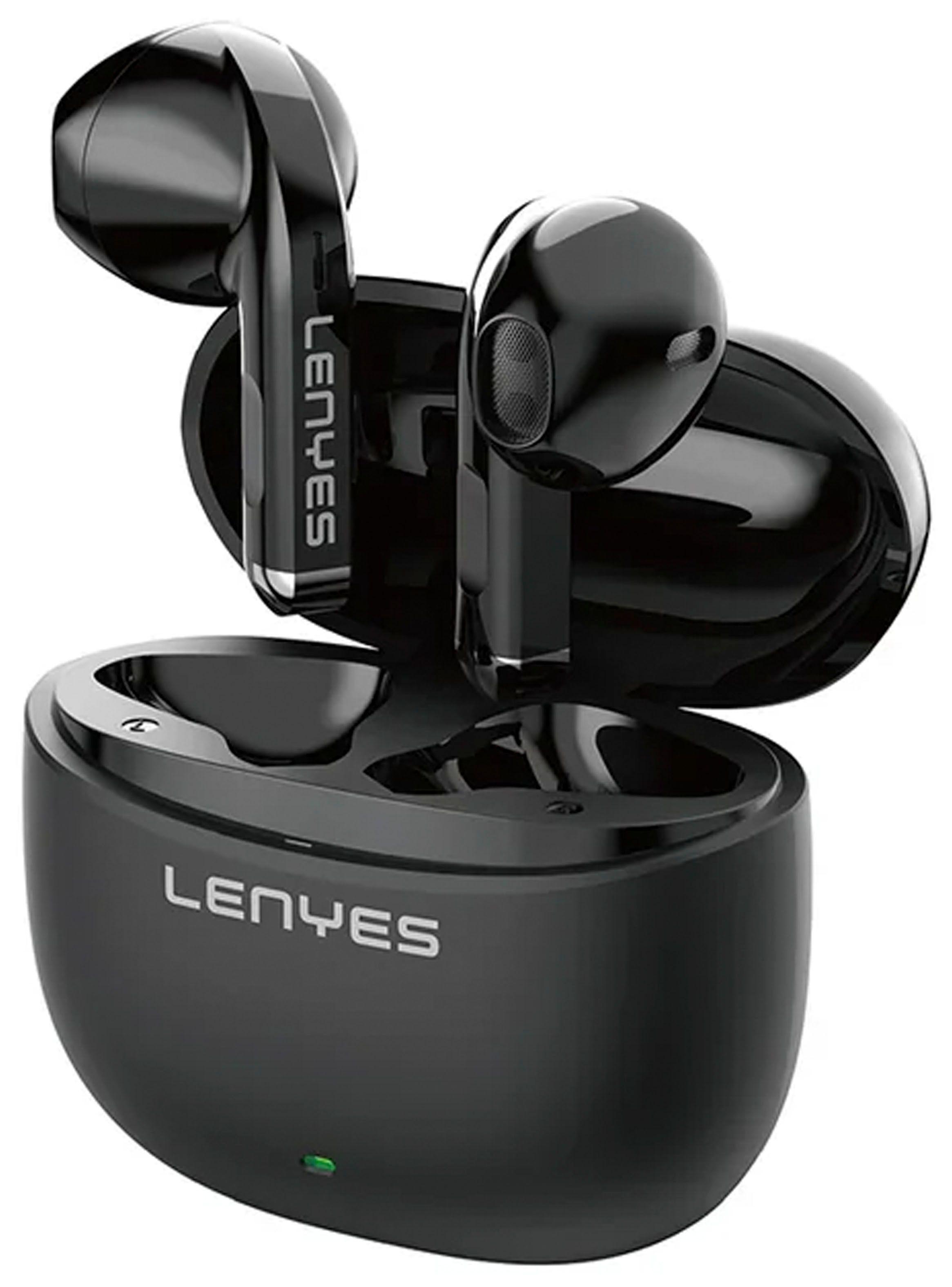 Audifonos Inalambricos Bluetooth Comodos Lenyes Air99 Negro-0