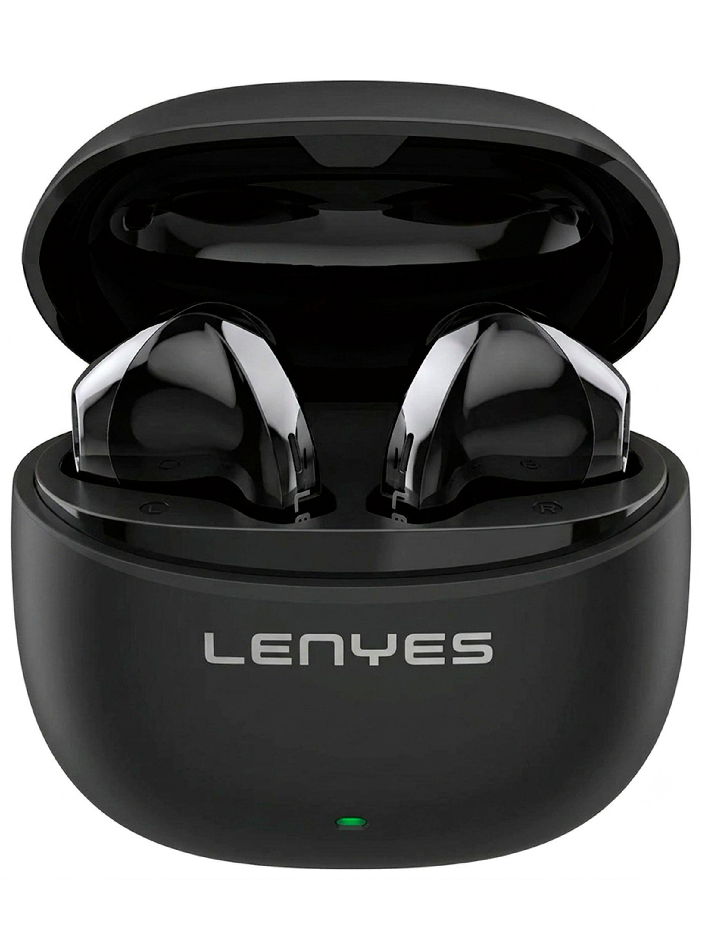 Audifonos Inalambricos Bluetooth Comodos Lenyes Air99 Negro-1