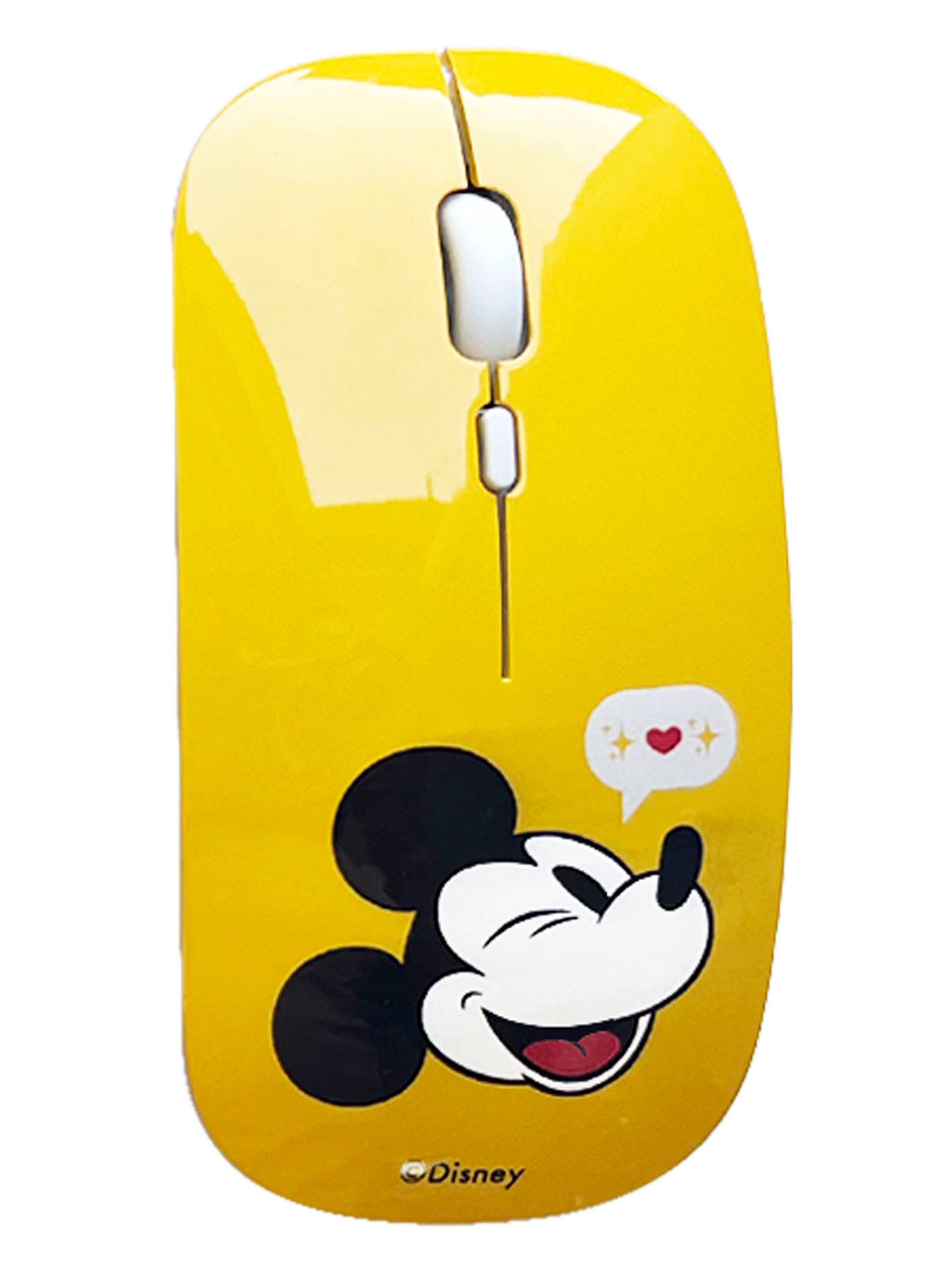 Combo Teclado, Mouse Inalambrico Recargable Bluetooth Disney-2