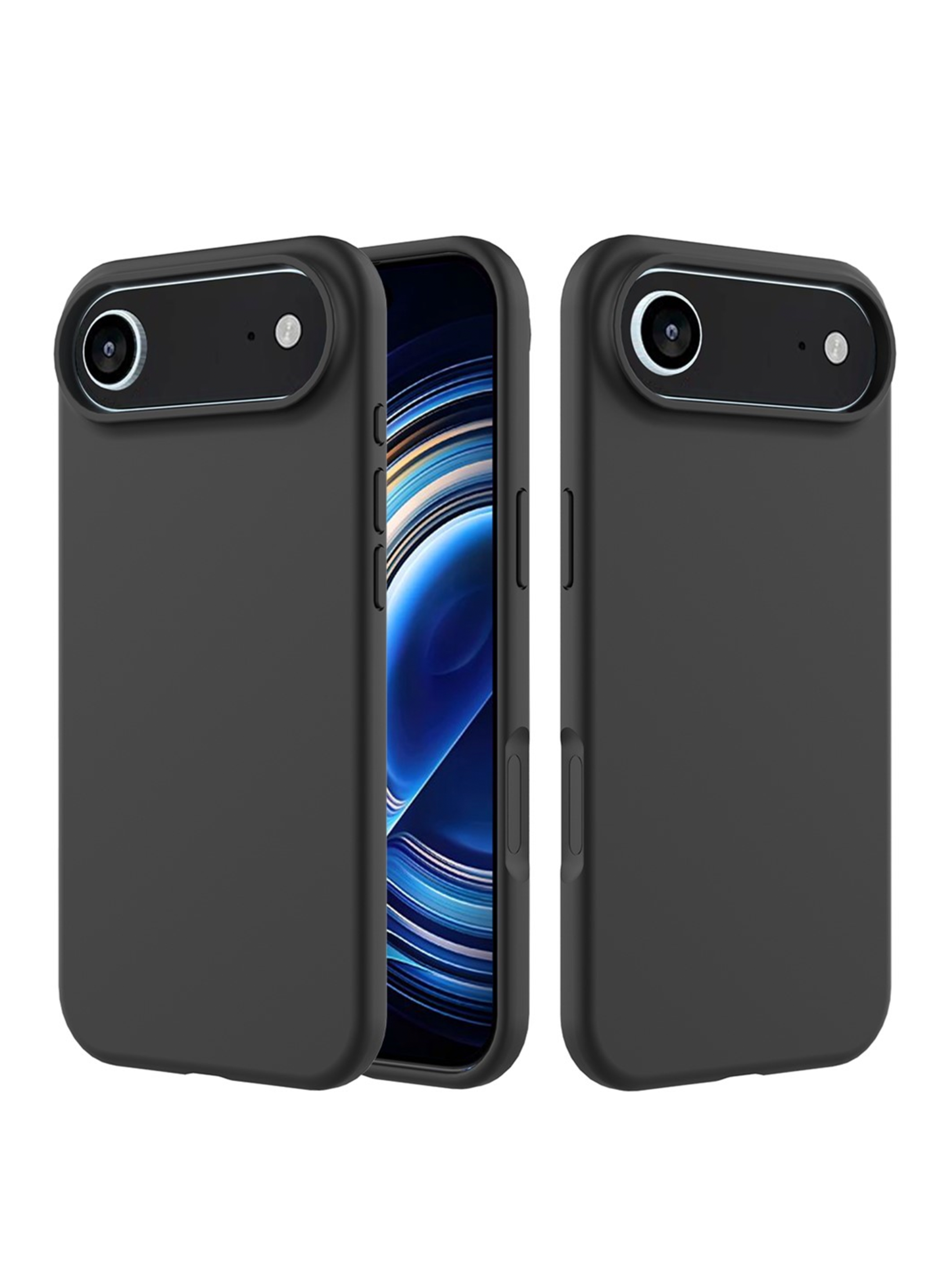 Carcasa Funda Para IPhone 17 Air Goma Colores-5