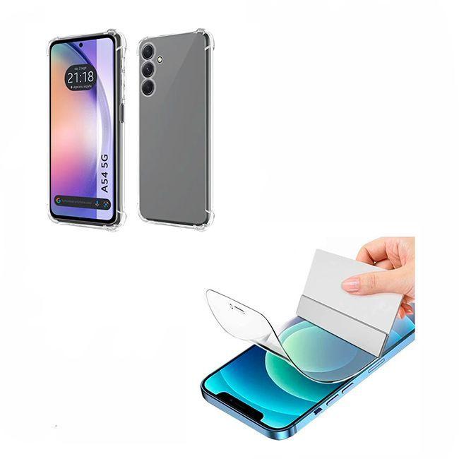 Carcasa Lamina Hidrogel Transparente Para Samsung  A54 5G-0
