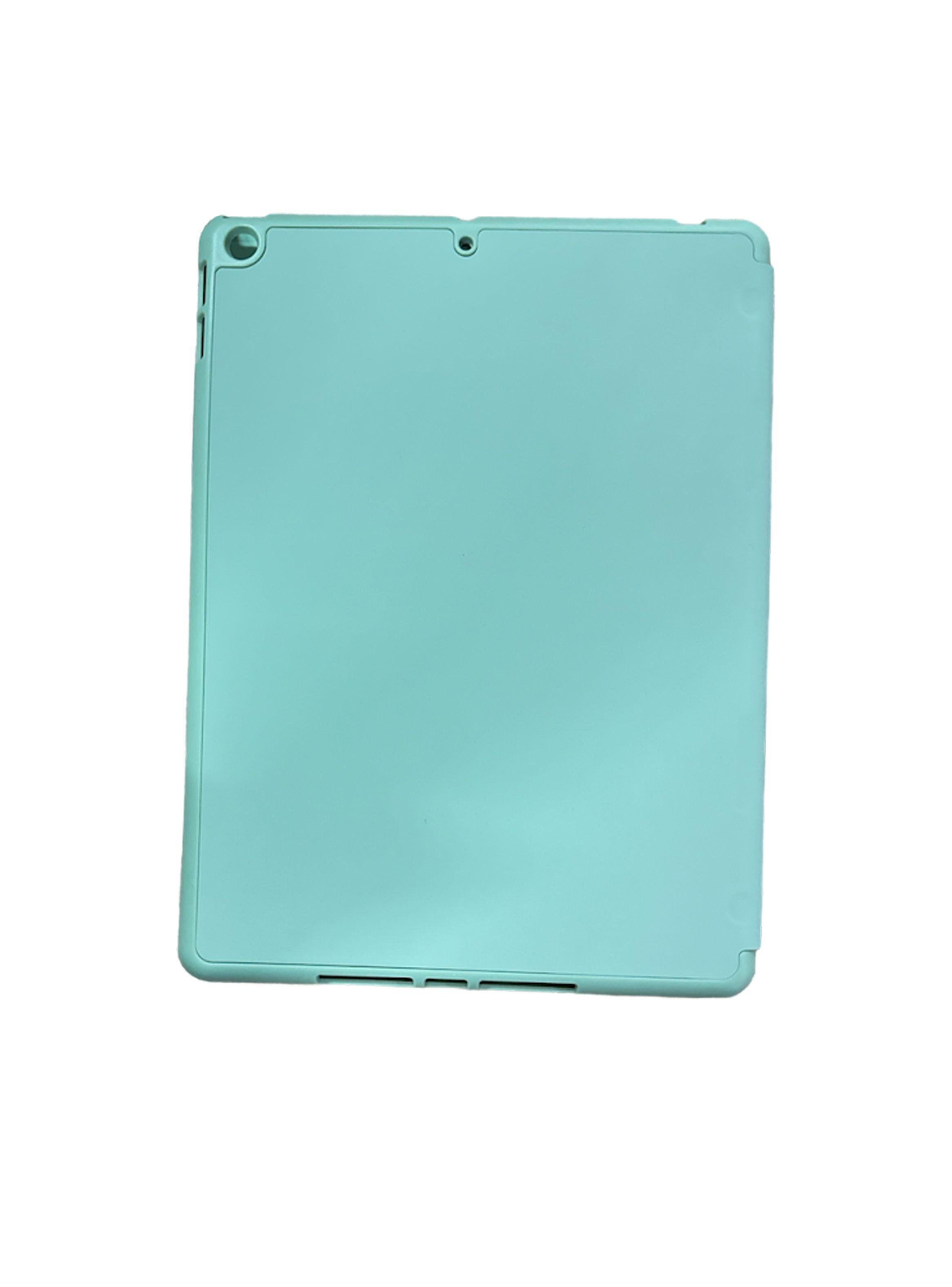 Carcasa Funda Para iPad 10.2 7ma 8va 9na Con Ranura Turquesa-2