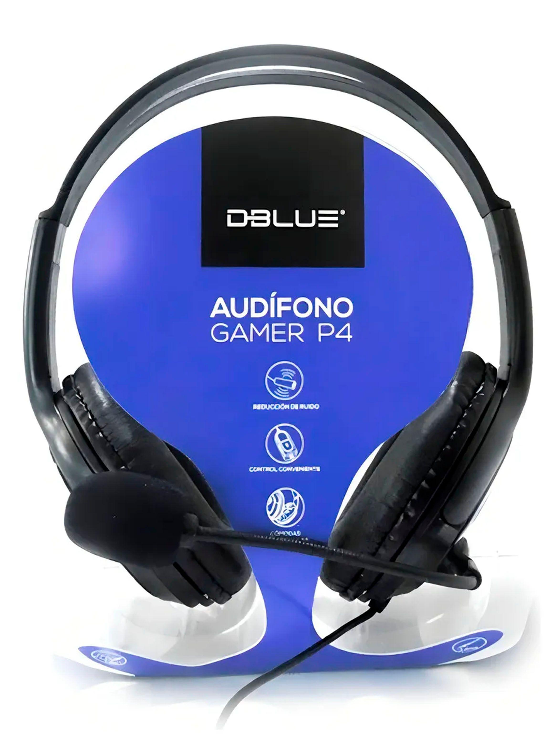 Audifono Gamer Con Microfono Y Conexión Auxiliar Dblue GM41-3