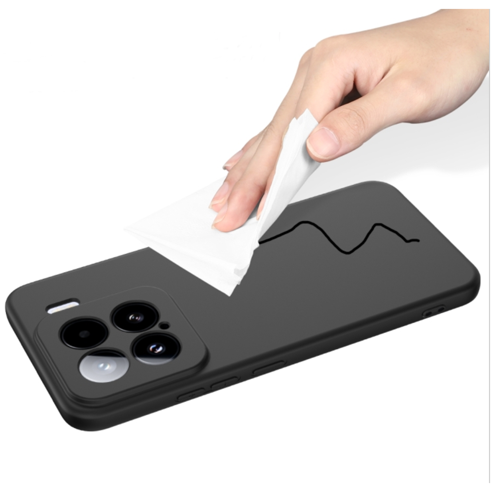 Carcasa Funda Para Xiaomi 15 Goma Colores-2