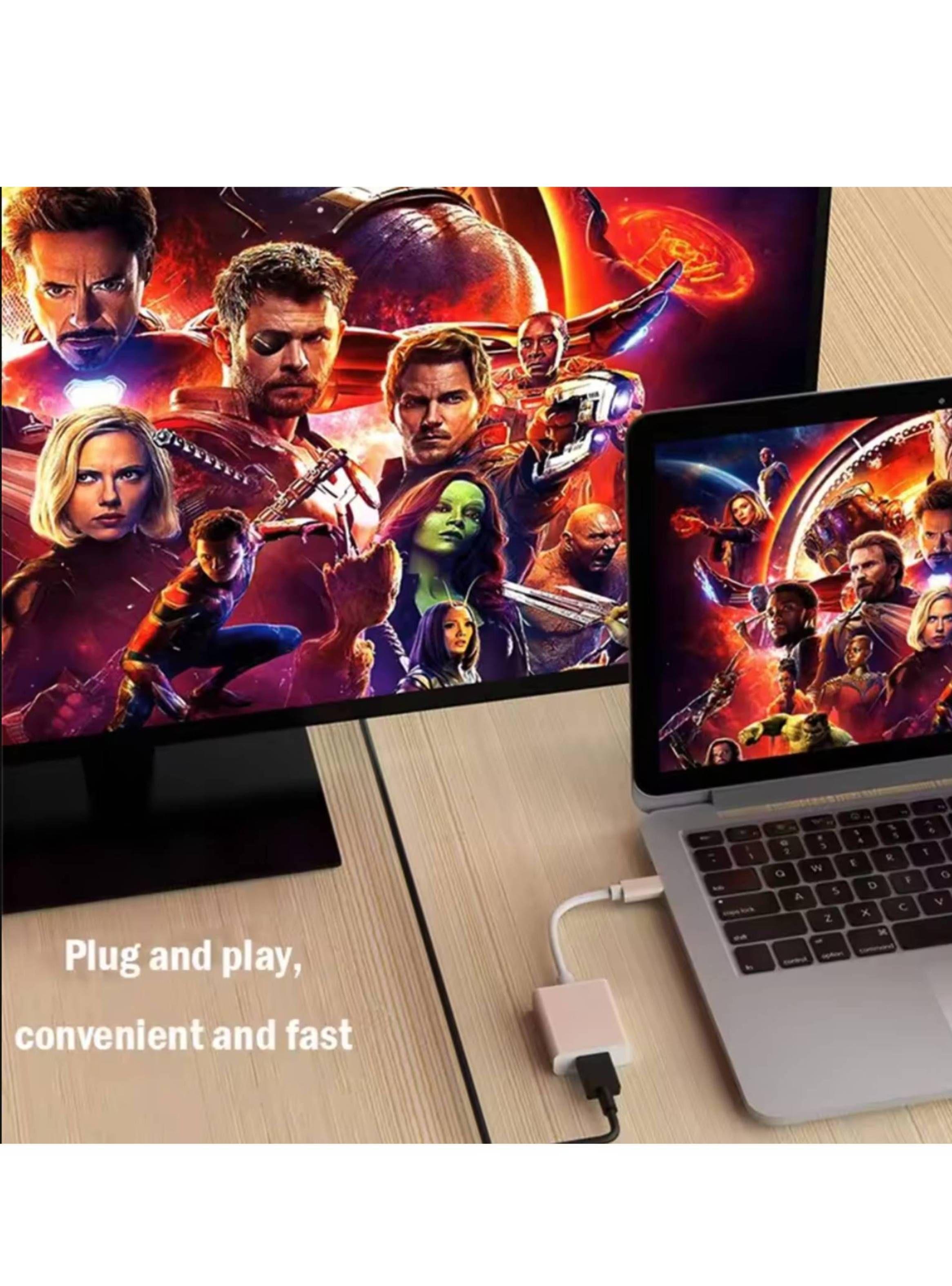 Adaptador Cable USB-C A HDMI 4K-2