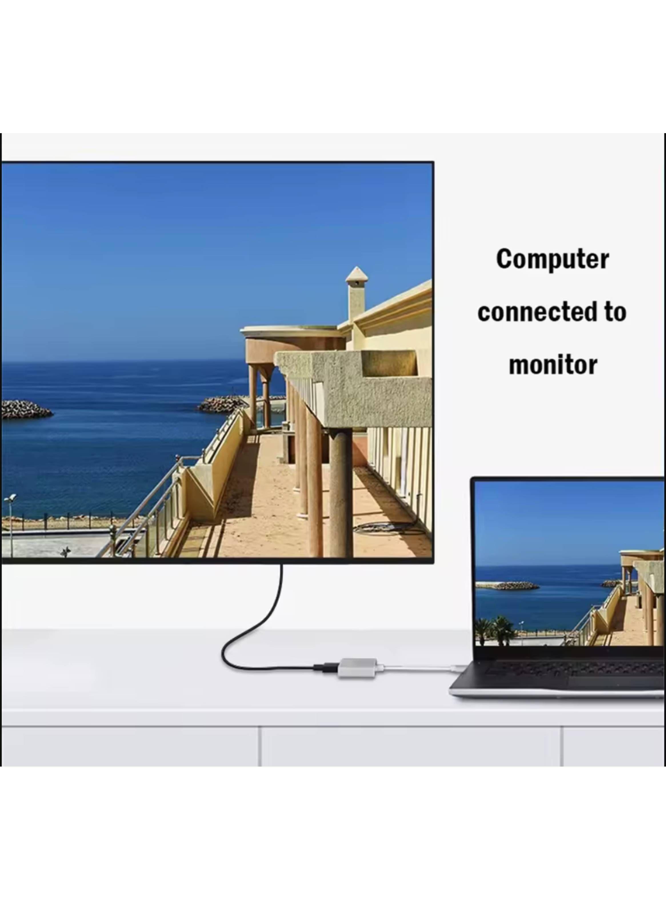 Adaptador Cable USB-C A HDMI 4K-3