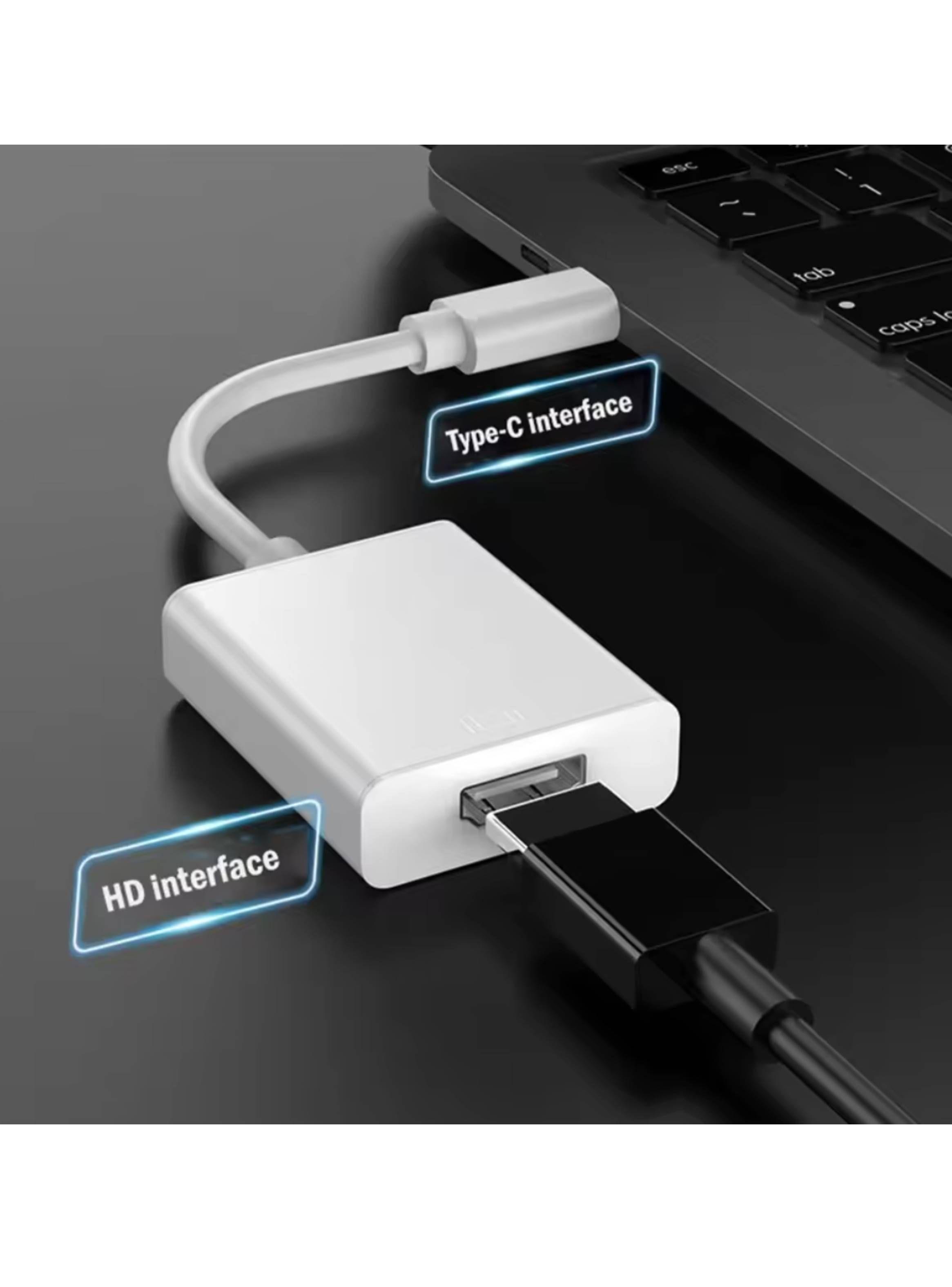 Adaptador Cable USB-C A HDMI 4K-4